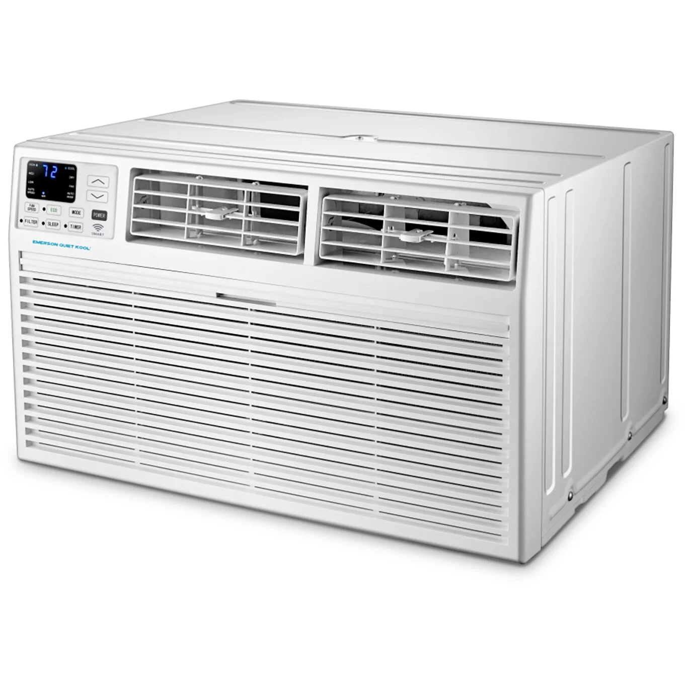 Emerson Quiet Kool 10,000 BTU 115-Volt Through-the-Wall Air Conditioner with Wi-Fi, White
