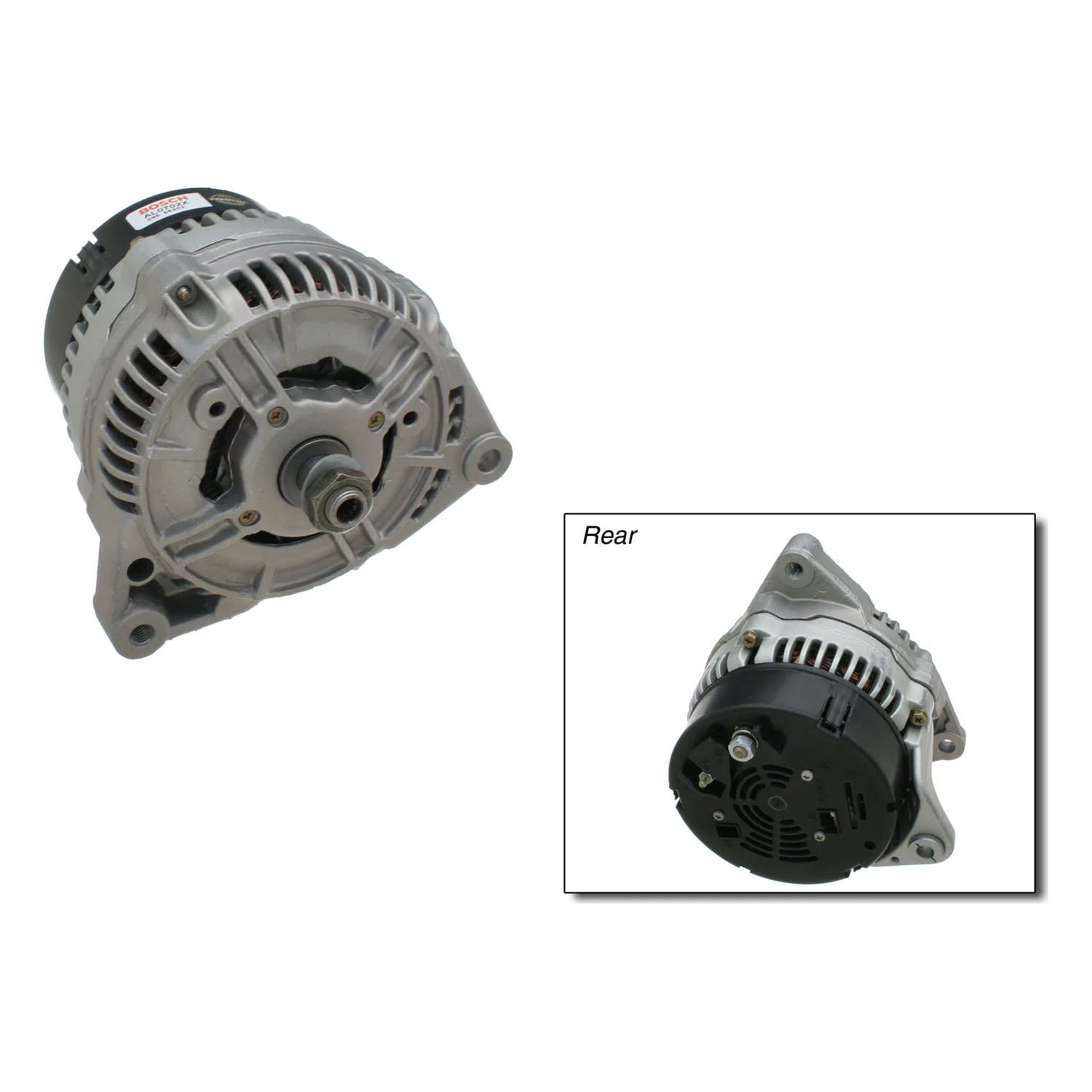 Bosch Remanufactured Alternator, 120 Amp Fits select: 1998-1999 VOLKSWAGEN PASSAT, 1997-1999 AUDI A4