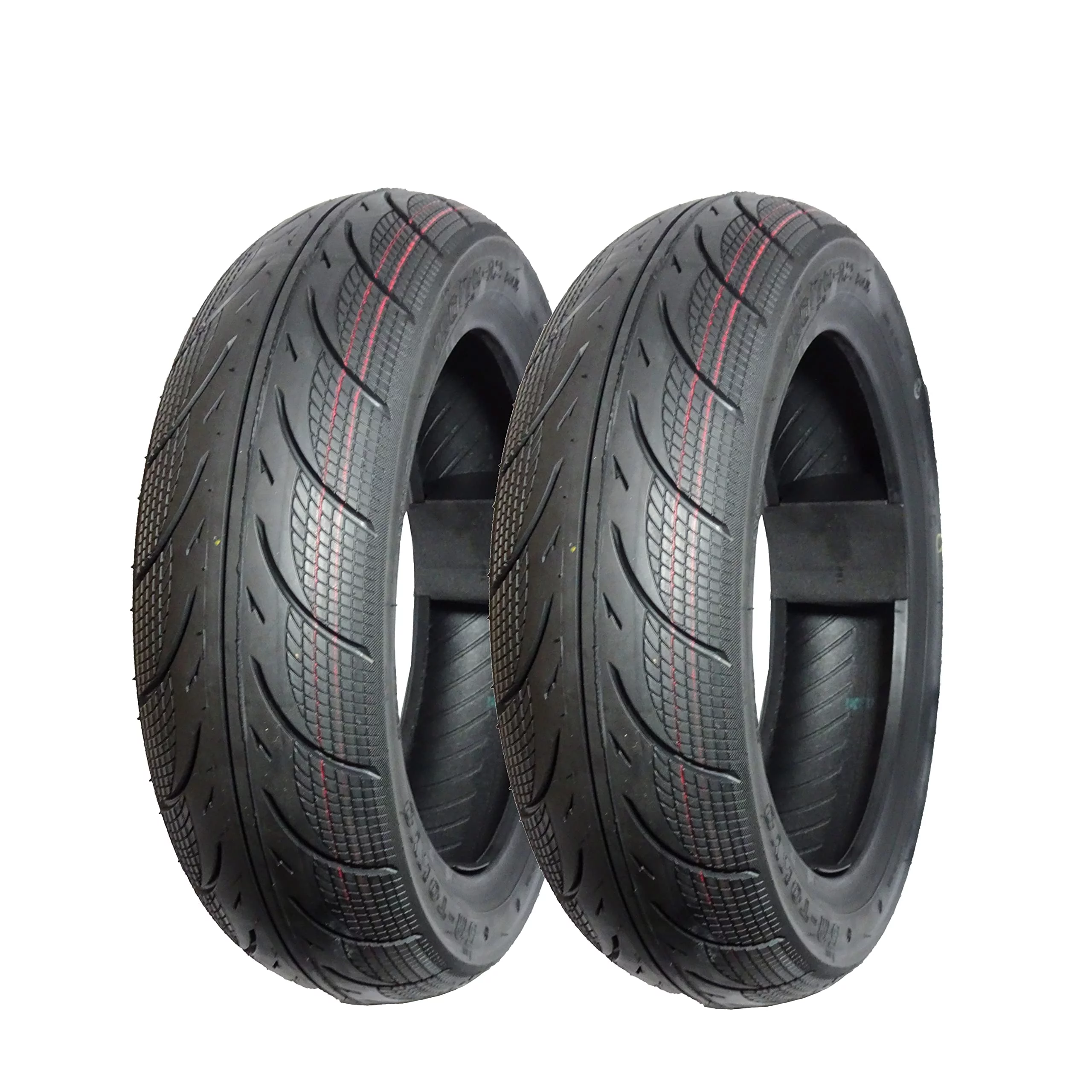 5A TOKYO 5A01 3.00-10 Set of 2 Scooter Tubeless Front/Rear Tire, 42J, Motorcycle Scooter Moped 10