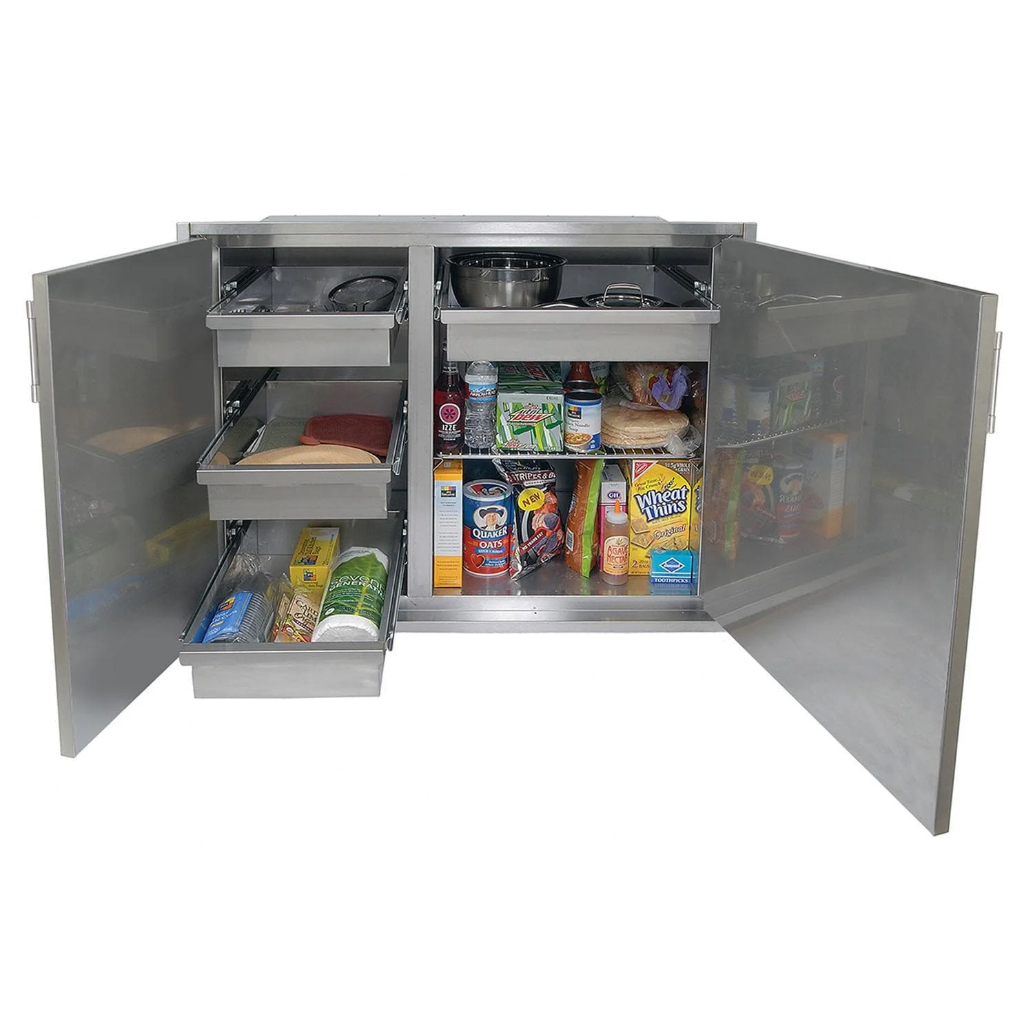 Alfresco 42 X 33-Inch High Profile Sealed Dry Storage Pantry - AXEDSP-42H