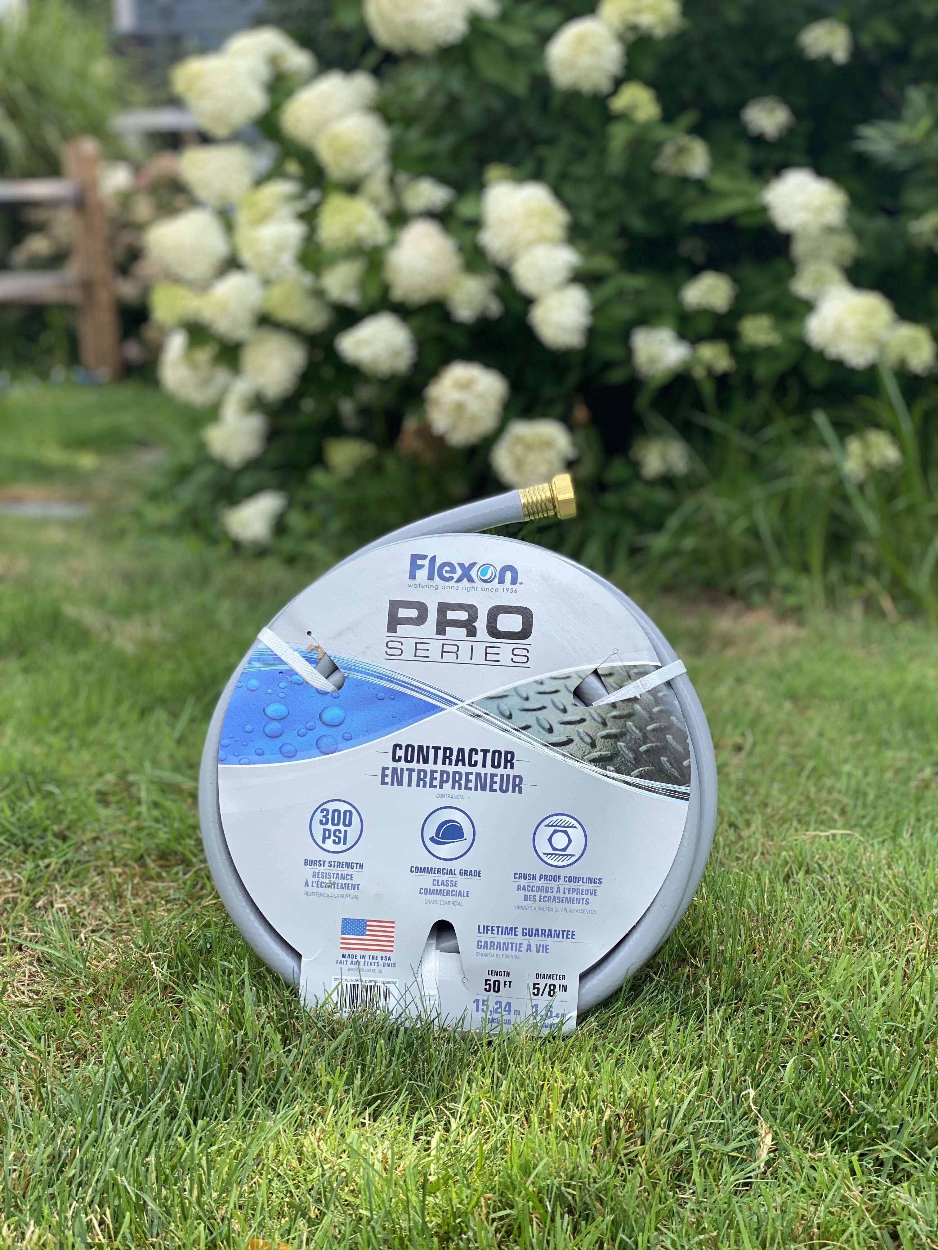 Flexon 5/8 x 25ft Contractor's Grade Garden Hose