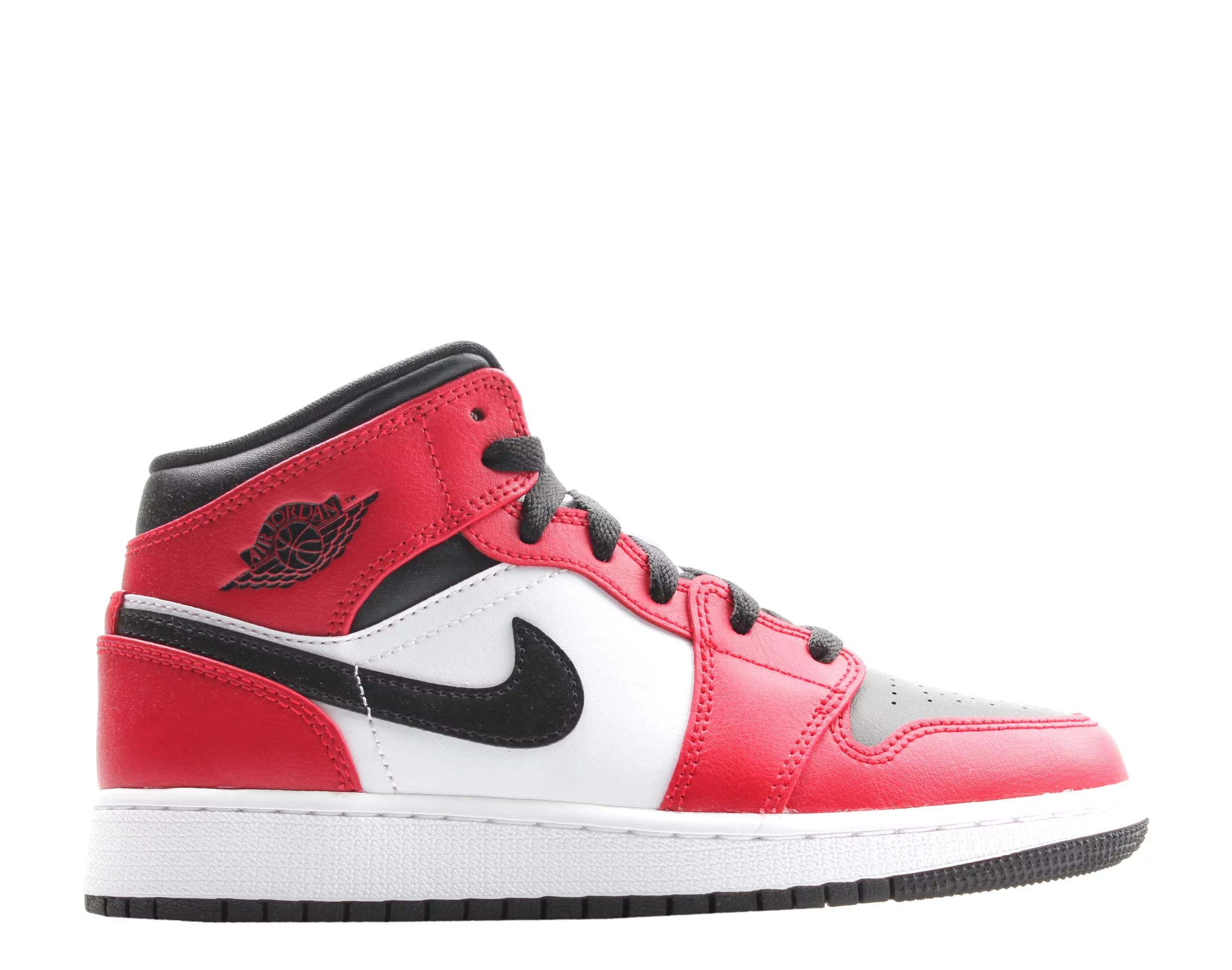 (GS) Air Jordan 1 Mid 'Chicago Black Toe' (2020) 554725-069 Sneakers Kids Youth