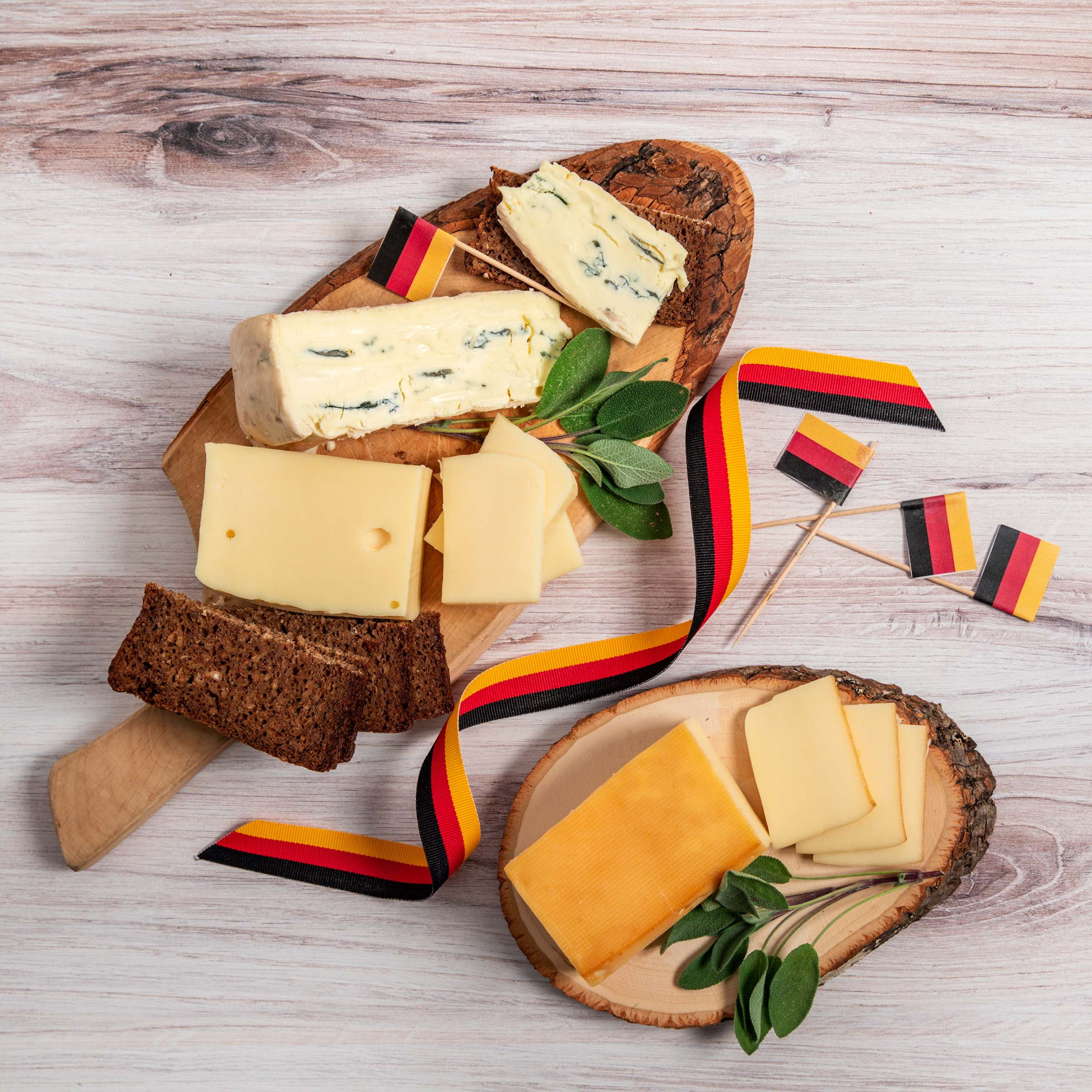 igourmet Authentic German Gourmet Food Gift Box - Hand-curated Assortment of German Cheeses, Bread, Cake, Sausages, Mustard, Jam and Chocolates - Ideal for Food Lovers and European Cuisine Enthusiasts