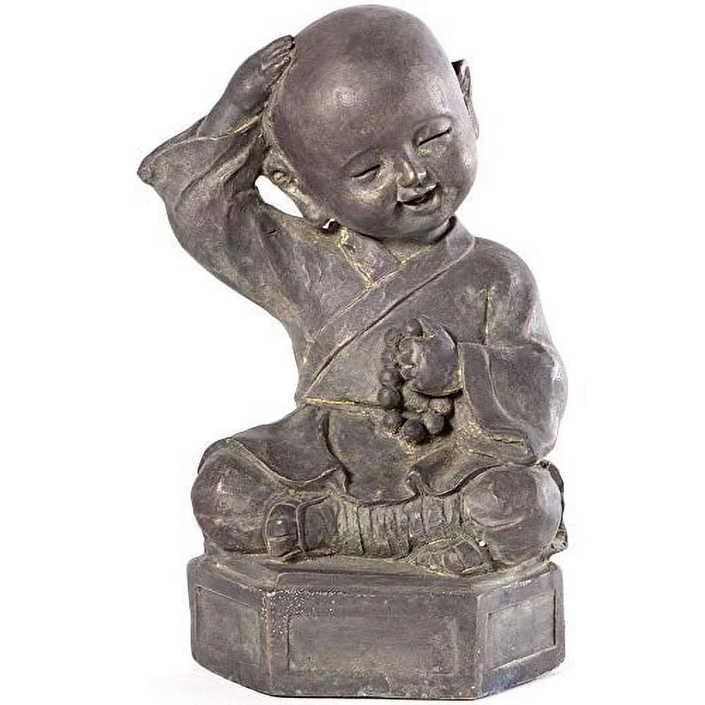 Alfresco Home Dreaming Buddha Garden Statue
