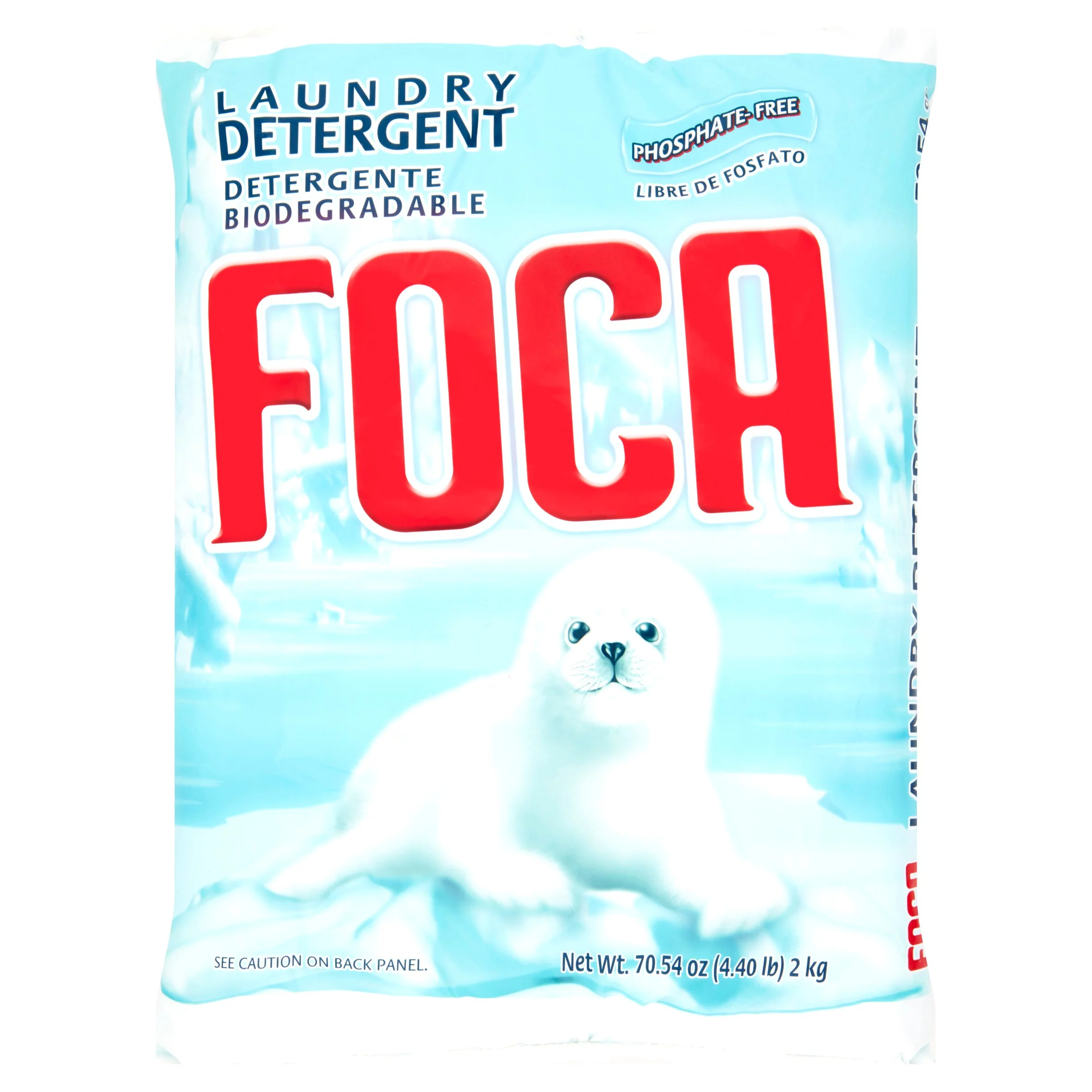 (3 pack) Foca Biodegradable Laundry Detergent, 70.54 Ounce