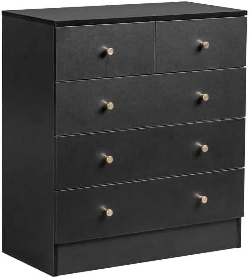 MQLIFEBOOM White Tall Dresser for Bedroom  6 Deep Drawers Dresser Wooden Chest of Drawers  Large Vertical Dressers Clothes Organizer  Cabinet  Anti Tipping Device  Metal Handle