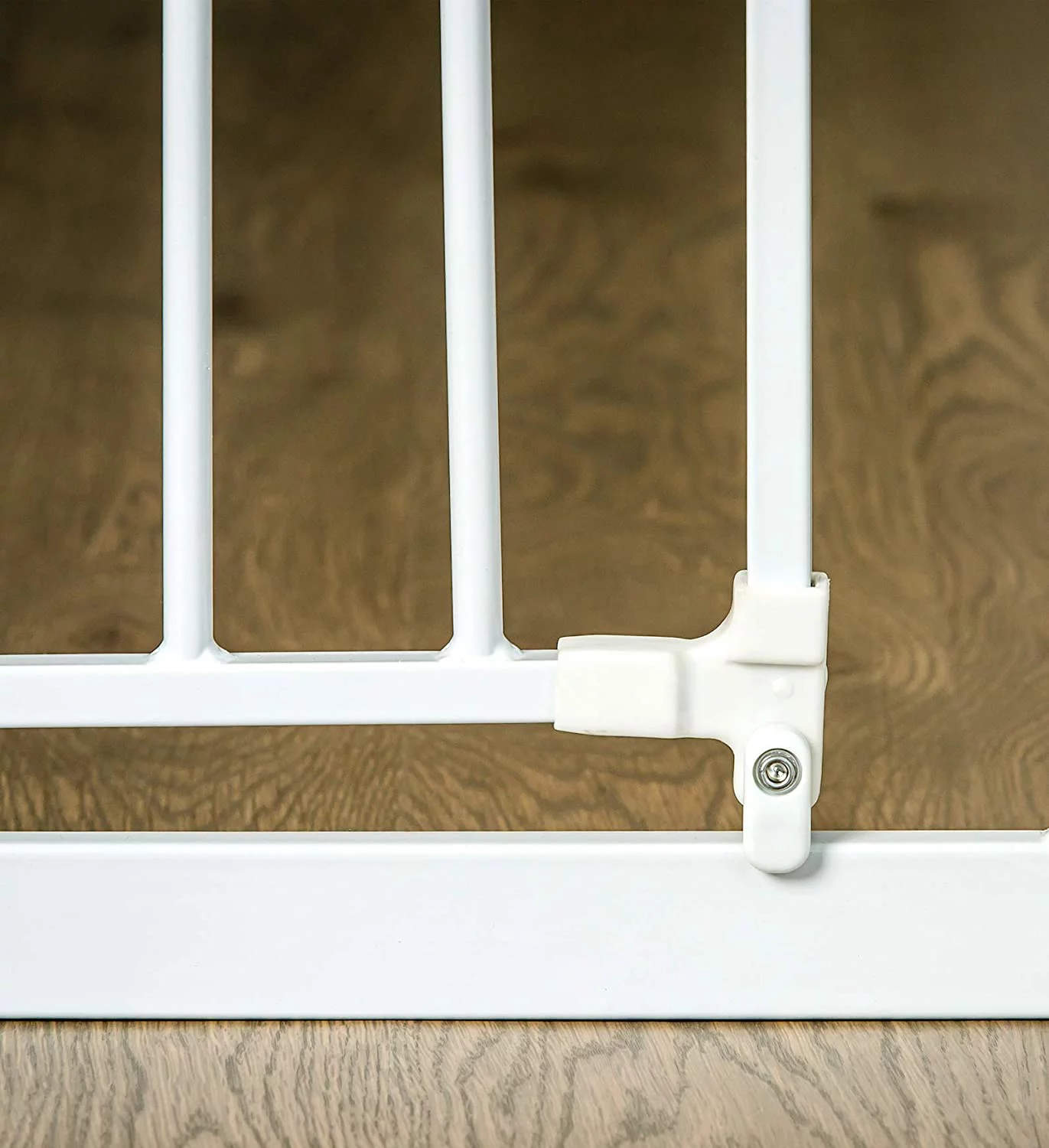 Regalo Easy Step 38.5-Inch Extra Wide Walk Thru Baby Gate, Includes 6-Inch Extension Kit, 4 Pack Pressure Mount Kit, 4 Pack Wall Cups and Mounting Kit