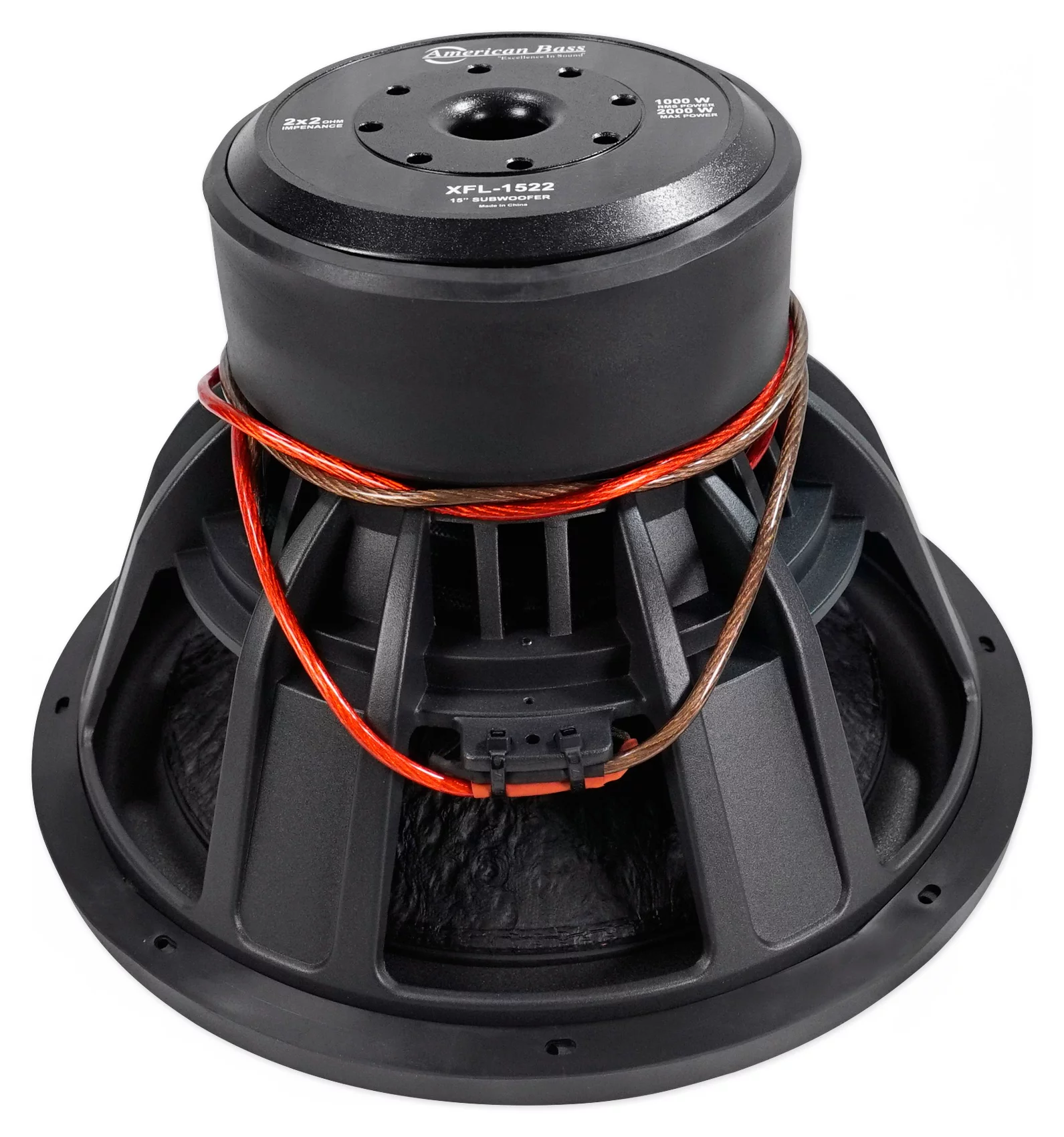 (2) American Bass XFL-1544 2000w 15