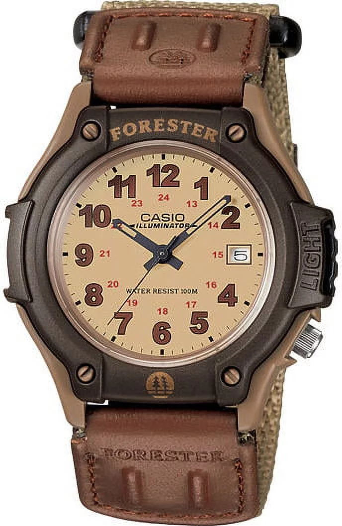 Men's Classic Leather/ Cloth Forester Watch FT500WVB-5BV