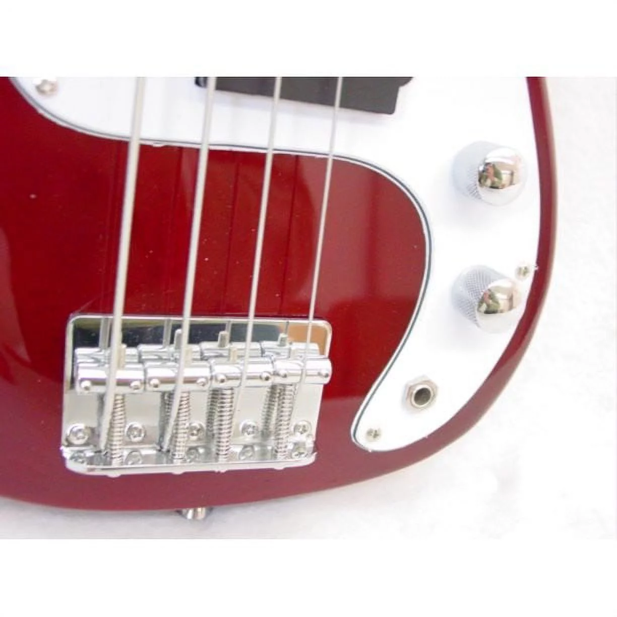 ELECTRIC BASS GUITAR - RED - Small Scale 36