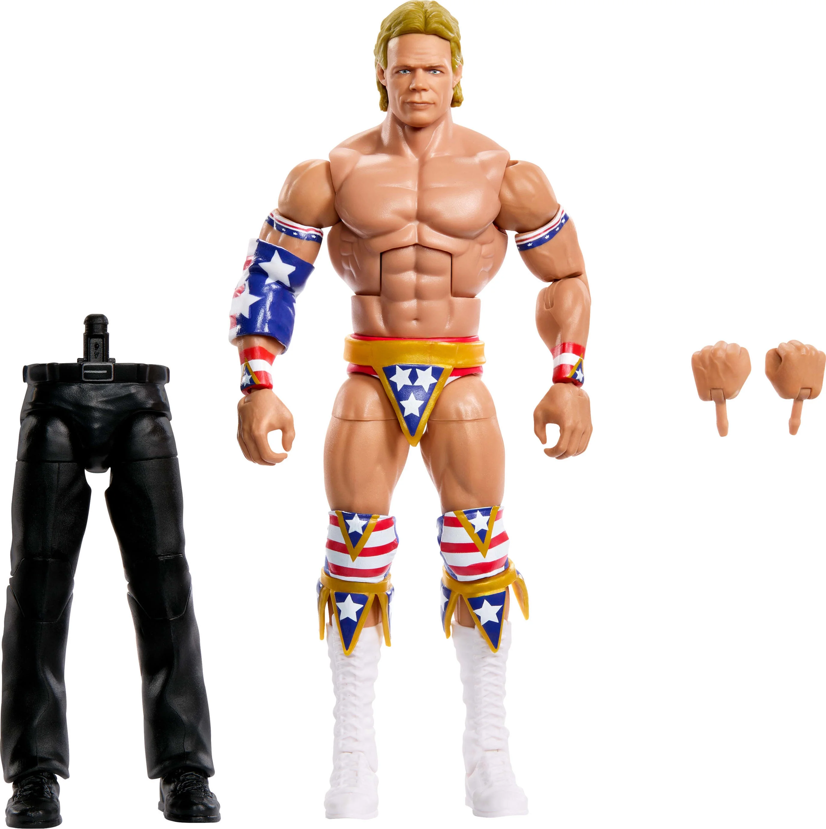 WWE Action Figure Elite Collection SummerSlam Lex Luger with Build-A-Figure