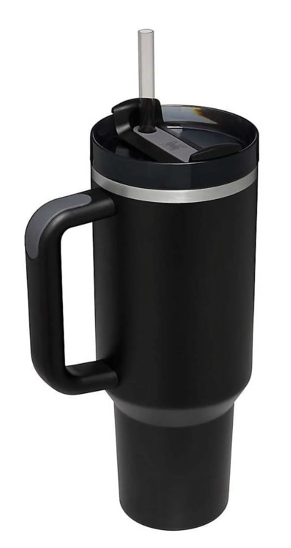 Stanley Cup 40oz with handle Stainless Steel Vacuum Insulated Tumbler Stanley Dupes Copo Termico Stanley ( Black )