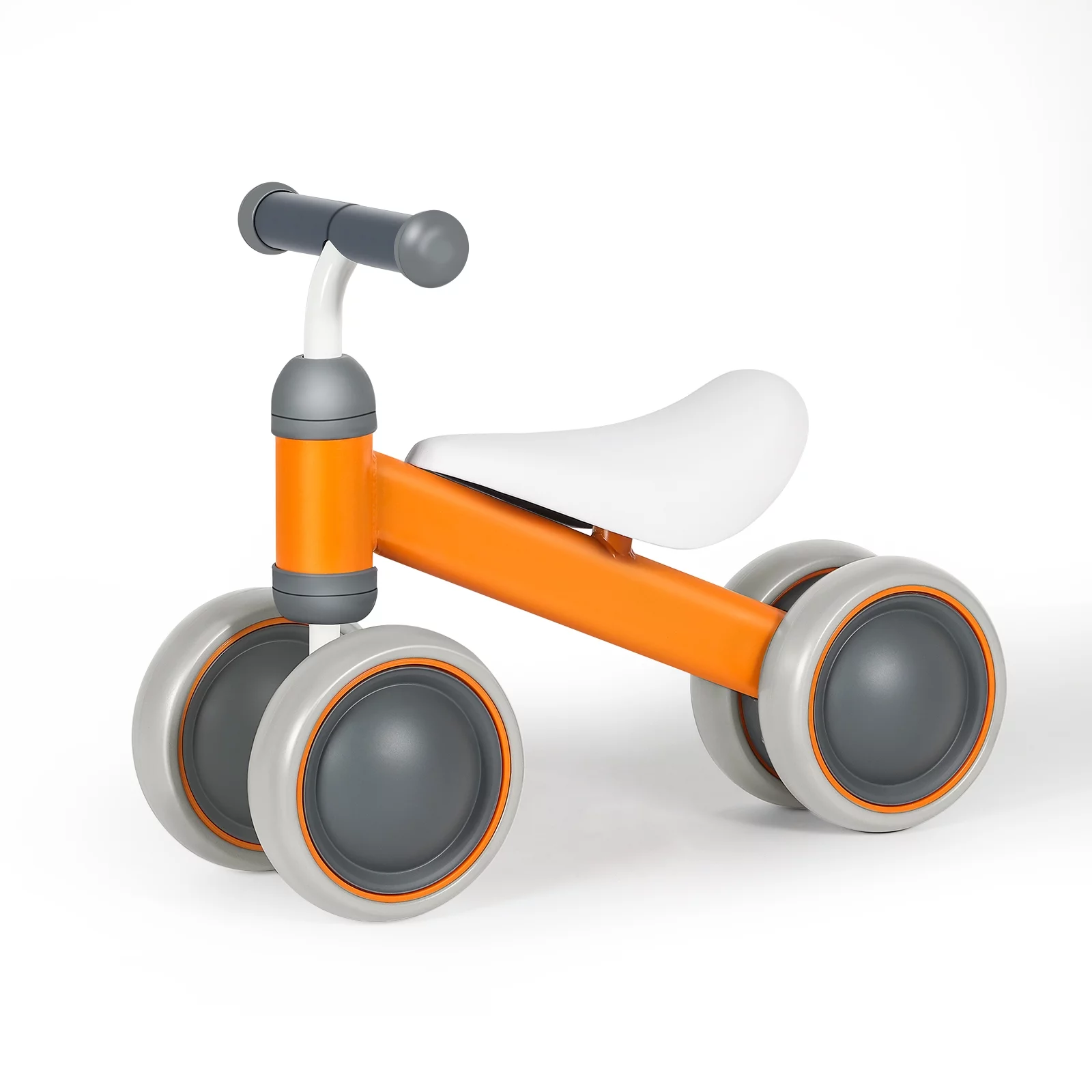 Lightweight Composite Balance Bike Unisex Kid Orange