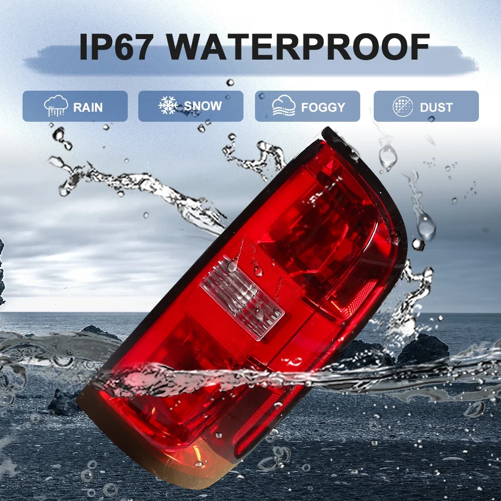 BoardRoad Fit for 2015-2022 Chevy Colorado Factory Tail Light Brake Lamp Left + Right Side