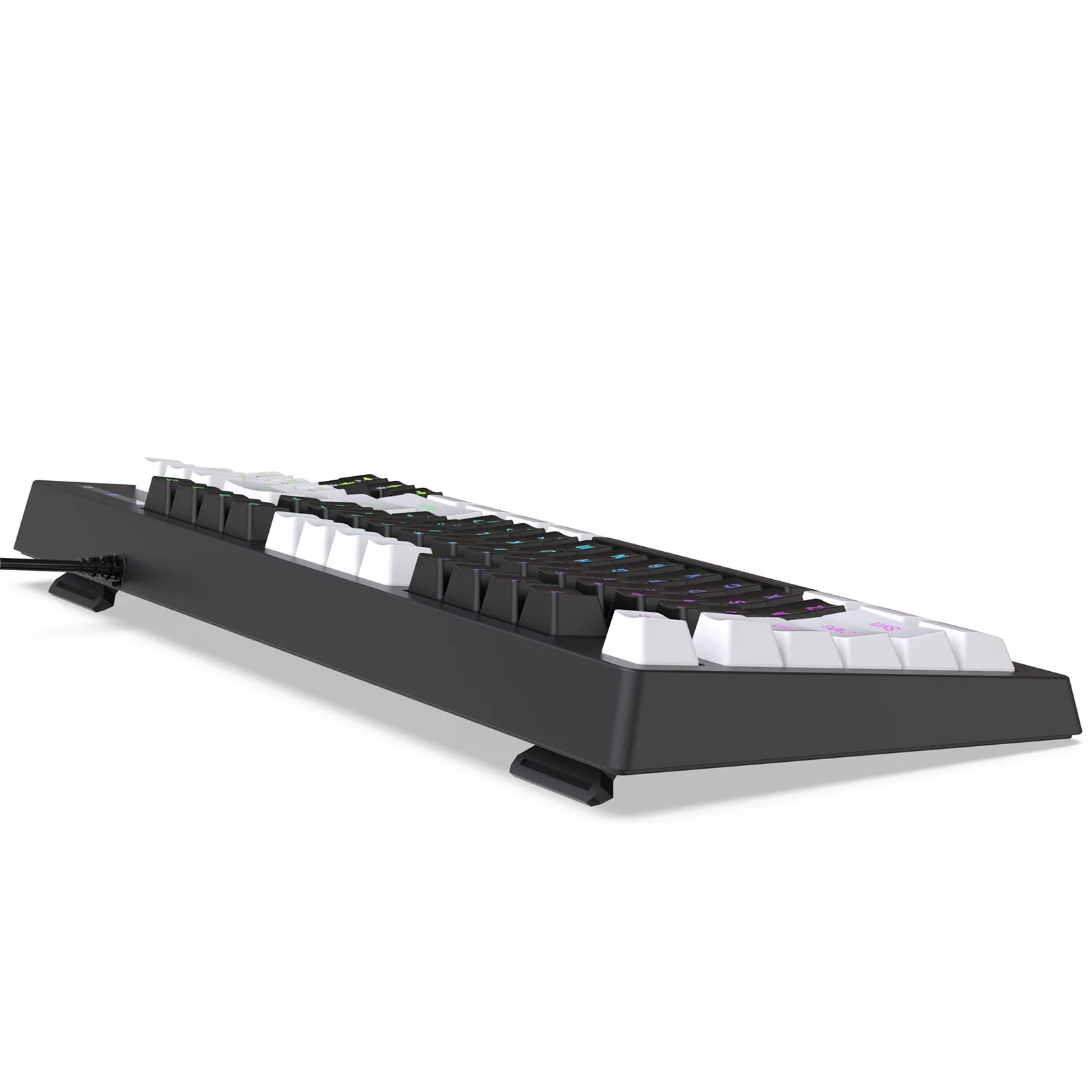 Keyboard,Wired K87 Adjustable A877 Wired But Super Feel Buzhi Conflict-free Membrane But 25-key Conflict-free Membrane Eryue 87-key Huiop