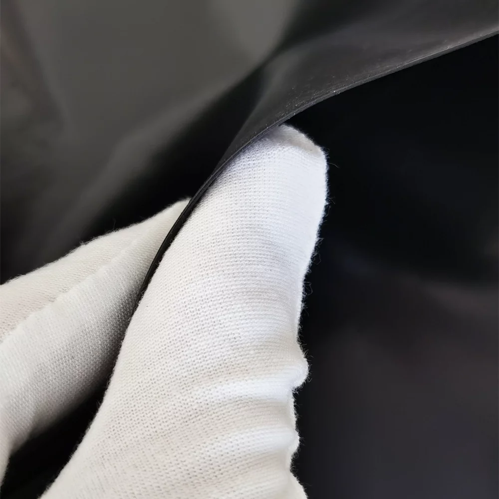 INTBUYING 20'x30' Fish Pond Liner Elasticity HDPE Black Thickness 12mil