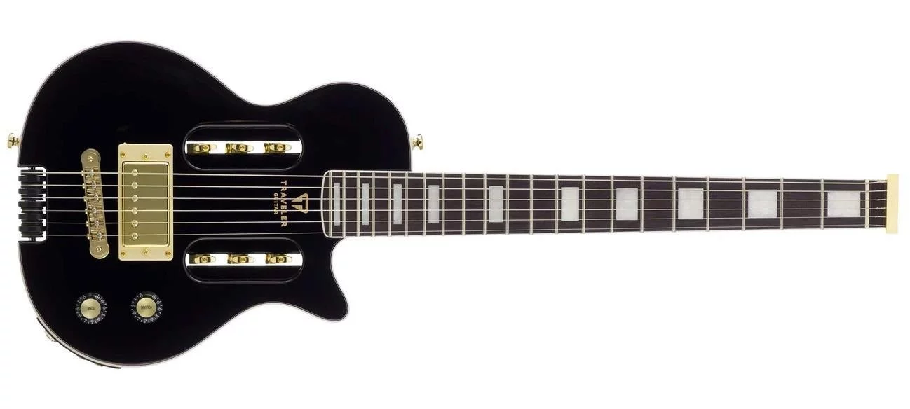 Traveler Guitar EG-1 Custom Electric Guitar (Gloss Black)