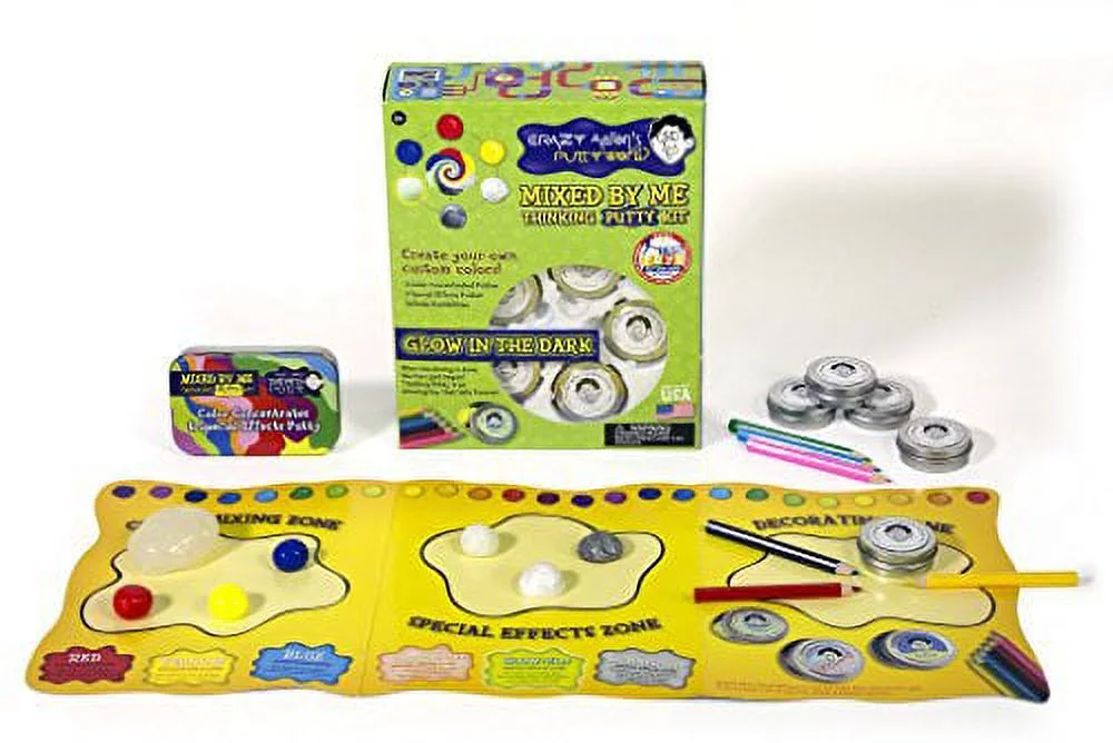 Crazy Aaron's Thinking Putty, Mixed By Me Thinking Putty Kit