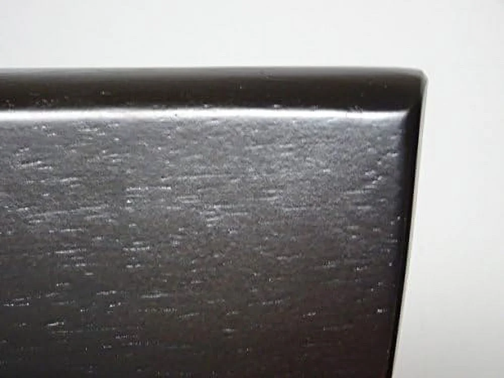 Dining Kitchen Rectangular Classic Table Solid Wooden Modern In Black Espresso Finish