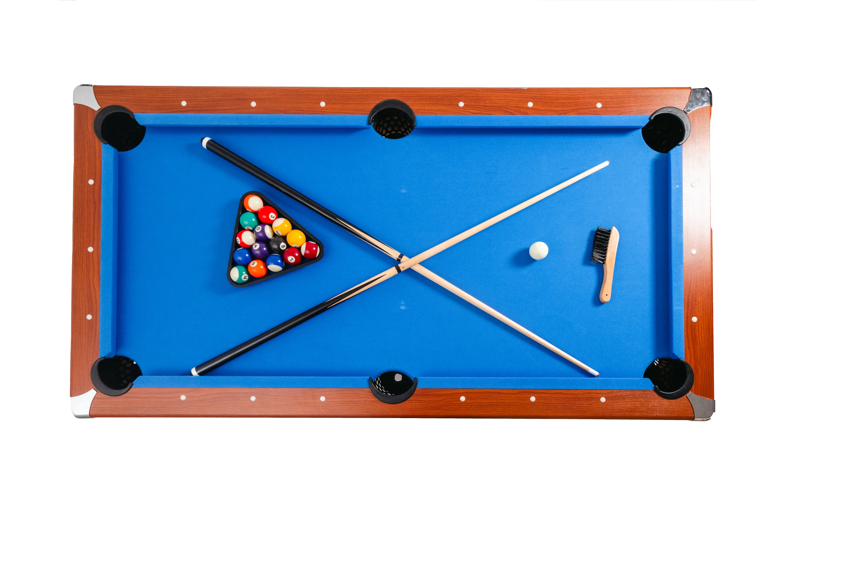 RACK Bolton 5.5-Foot Billiard/Pool Table (Brown)