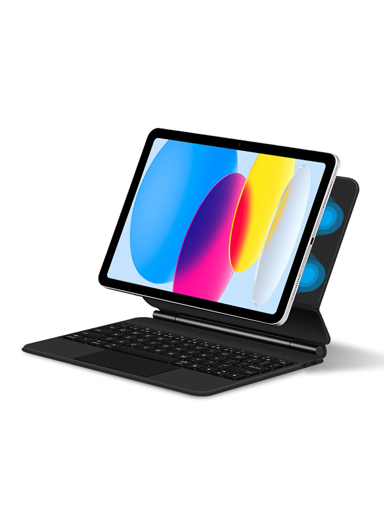 Backlight Magic Keyboard For iPad 10th Generation 10.9 inch 2022 2023 Smart Keyboards Case for ipad10 Cover Tablet Magnetic Trackpad Black