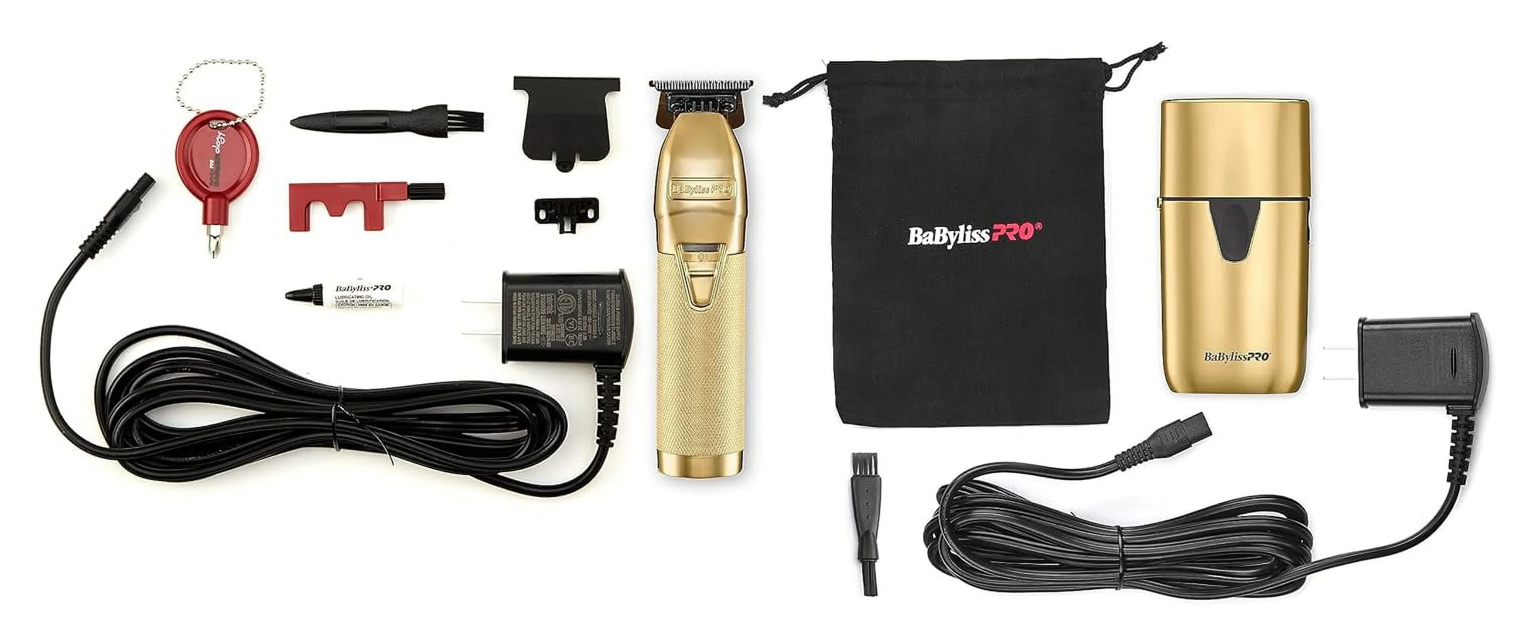 BaBylissPRO Gold Fx Collection Outliner & Double Foil Shaver
