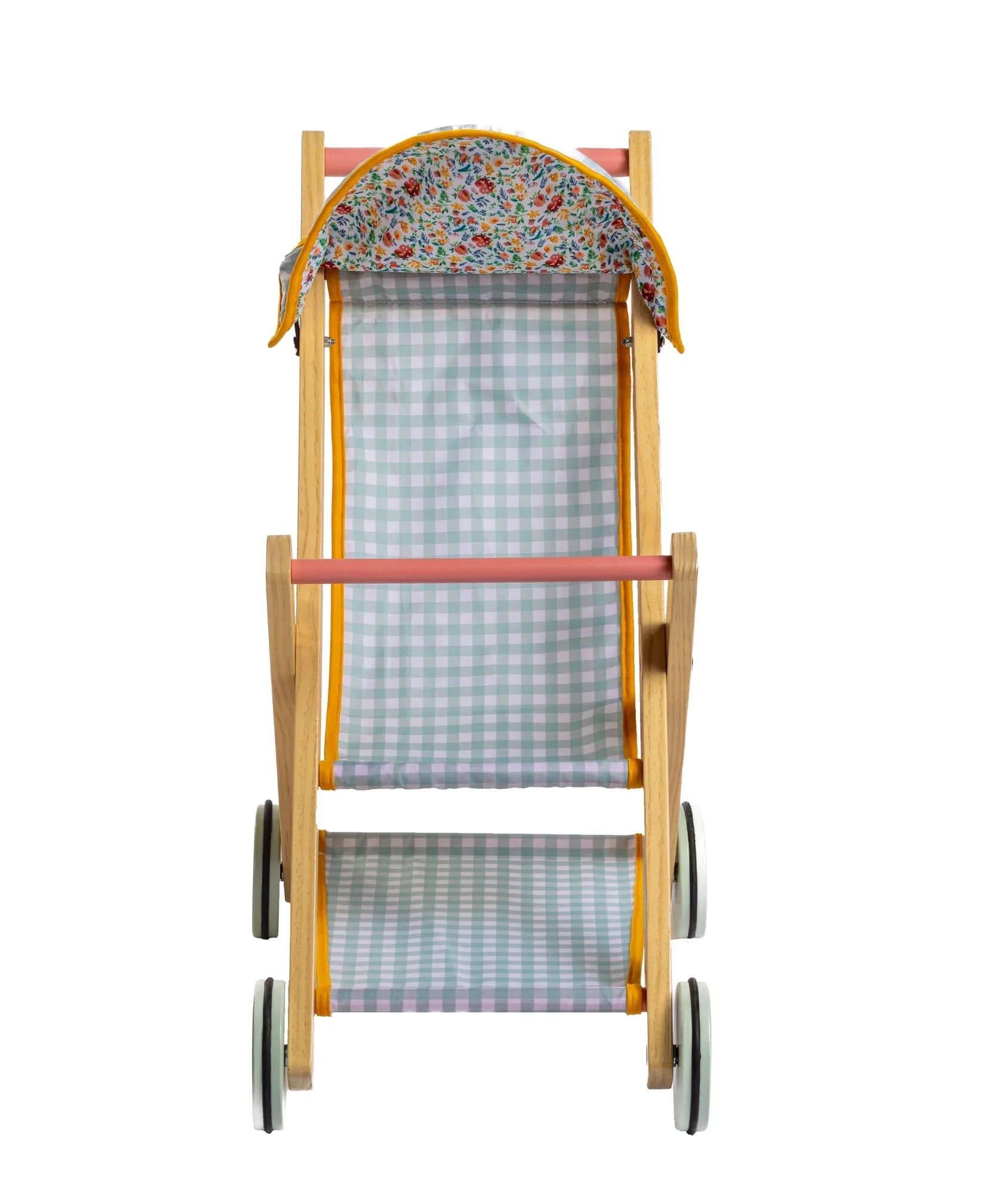 JC Toys - Twiggly Toys - Deluxe Wood Stroller