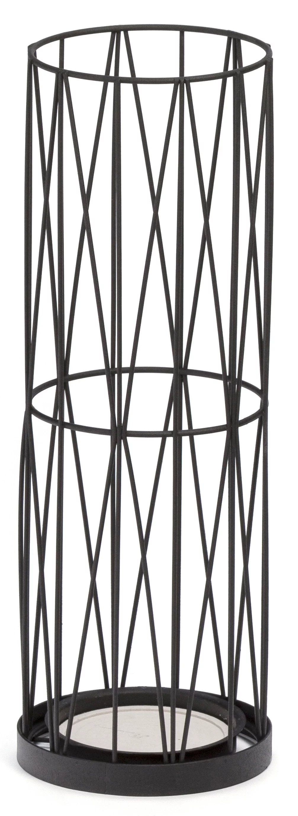 Mango Steam Pluvian Soakstone Umbrella Holder Stand - Black, Metal