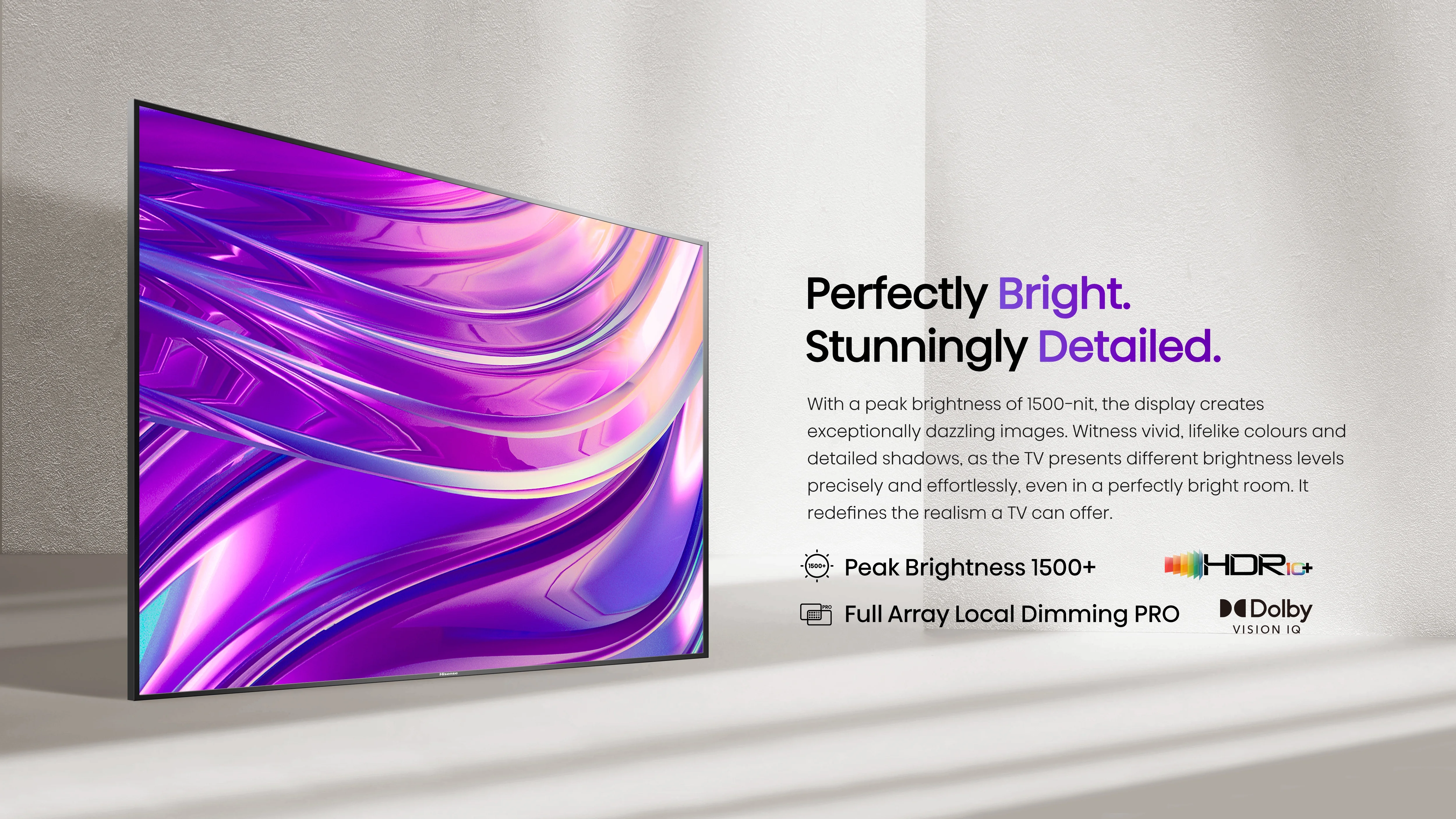 Hisense  75- Inch  Class Premiun U8H Series Quantum Dot ULED 4K UHD Smart Google TV