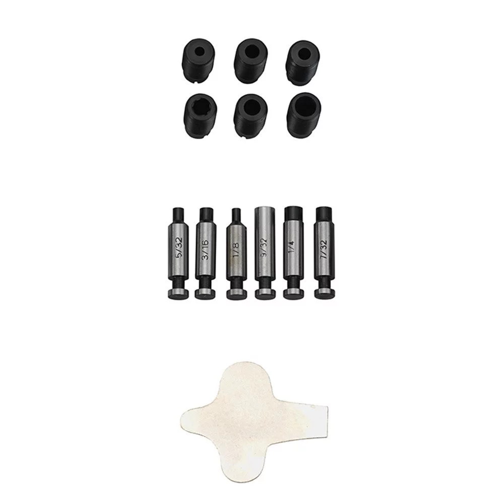 Neiko 02612A Multi-Purpose Power Hole Punch Kit | 7 Sizes from 3/32” to 9/32”