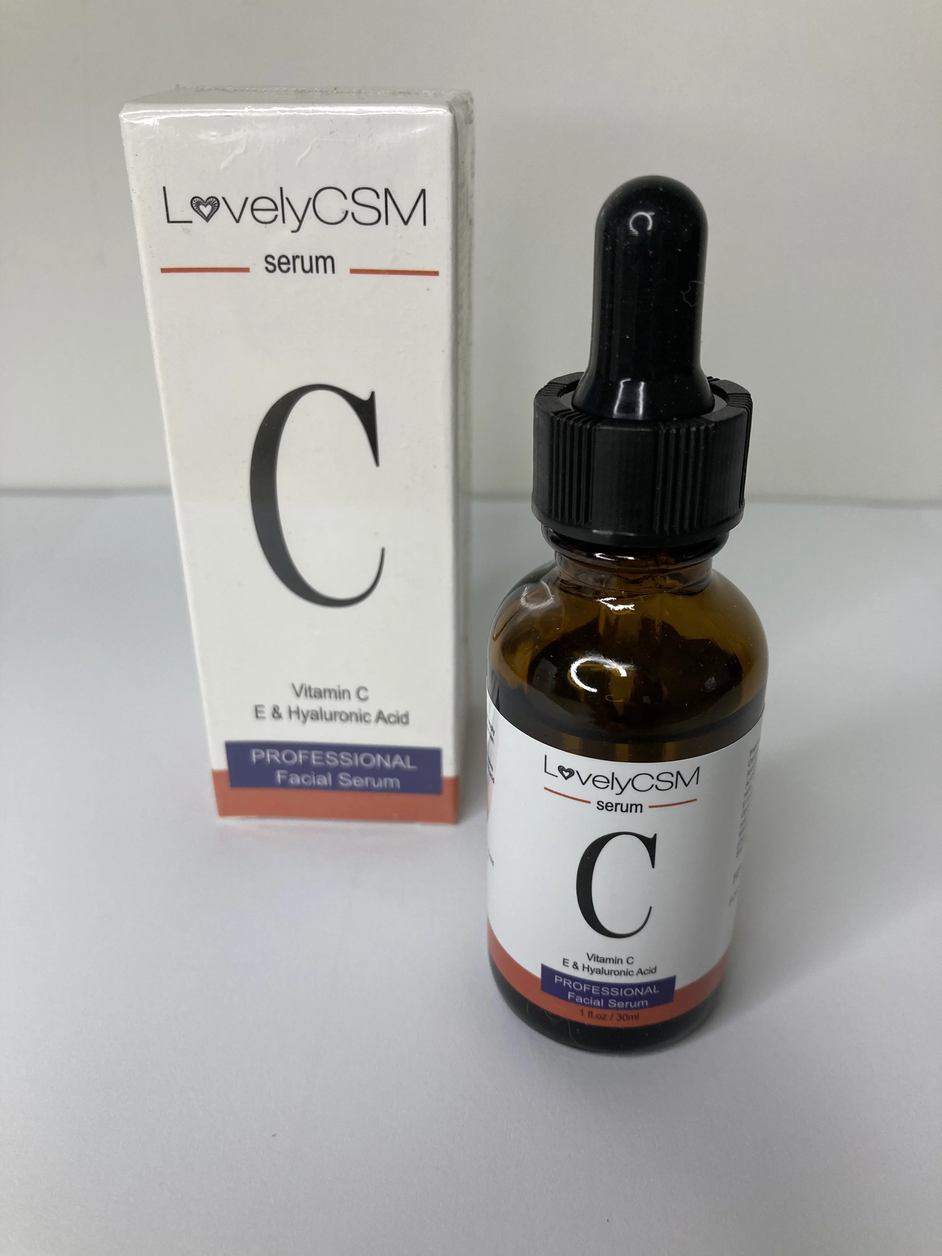 VITAMIN C SERUM with E Hyaluronic facial serum. Brightening, moisturizing,70% organic.1 bottle, Anti-Aging, Repair dark spots, Smooth fine wrinkles, Eliminate sun spots, revitalize skin1 bottle. 1 fl