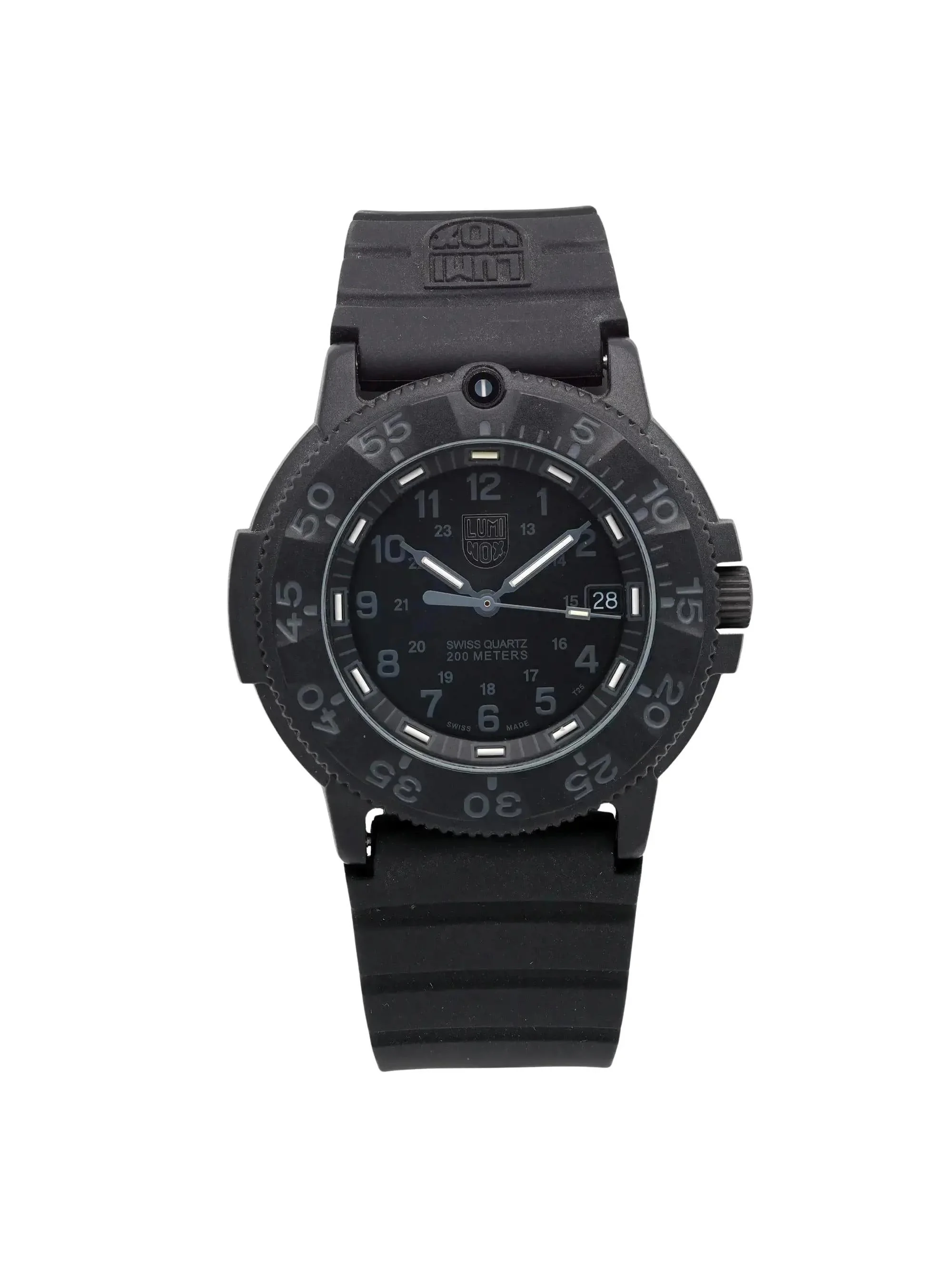Luminox Navy Seal Blackout 43mm Carbon Black Dial Quartz Men Watch XS.3001.BO