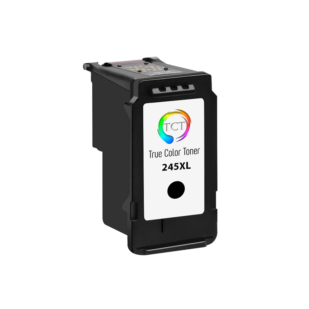 TCT Compatible HY Ink Cartridge Replacement for the Canon 245XL 246XL Series - 2 Pack (1 BK, 1 CL)