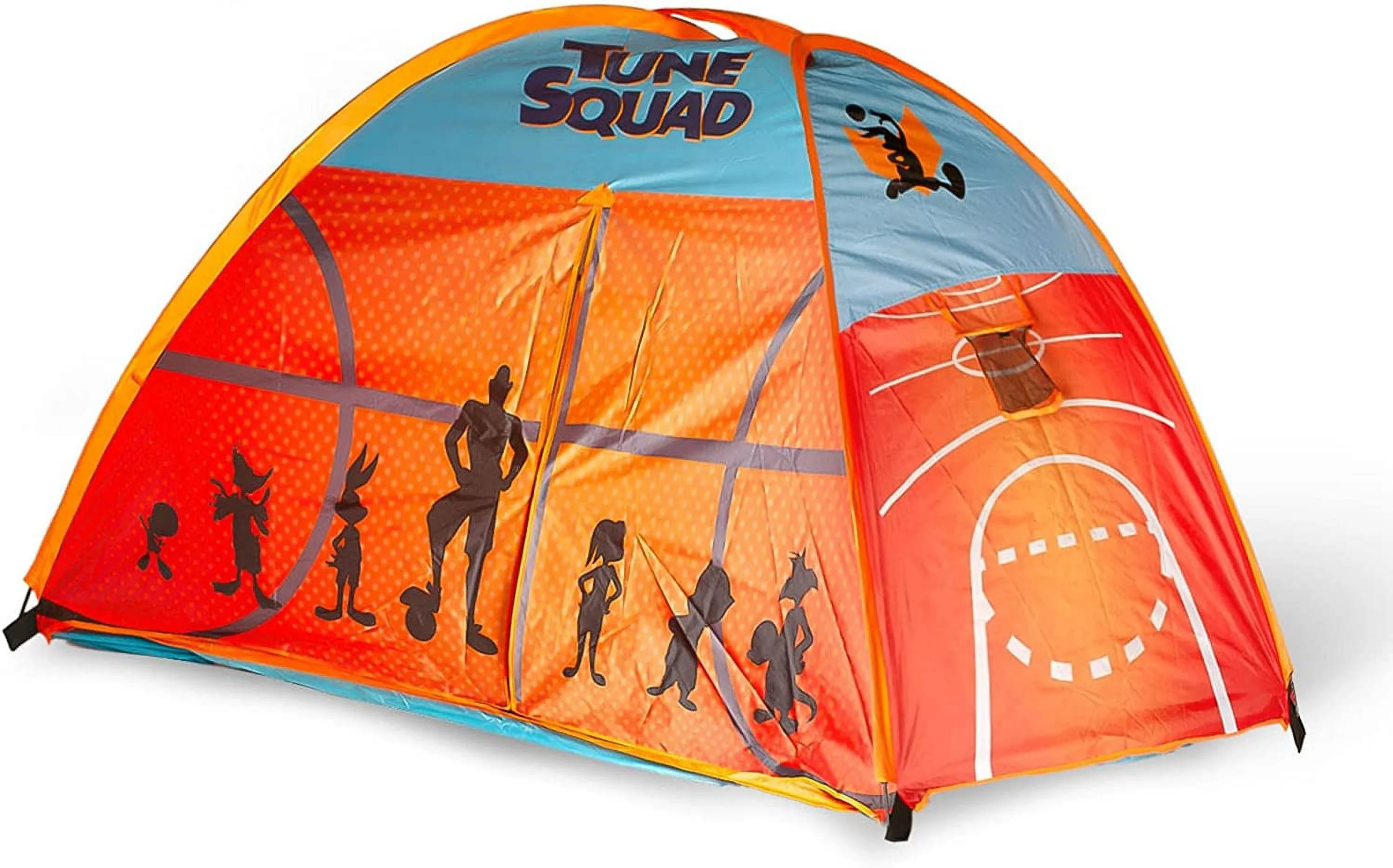 Jam: A New Legacy Tune Squad Indoor Bed Tent | Pop-Up Canopy Tents & Shelters, Fort Playhouse For Kids, Indoor Reading Nook | Basketball Toys & Games Activities, Sports Gifts