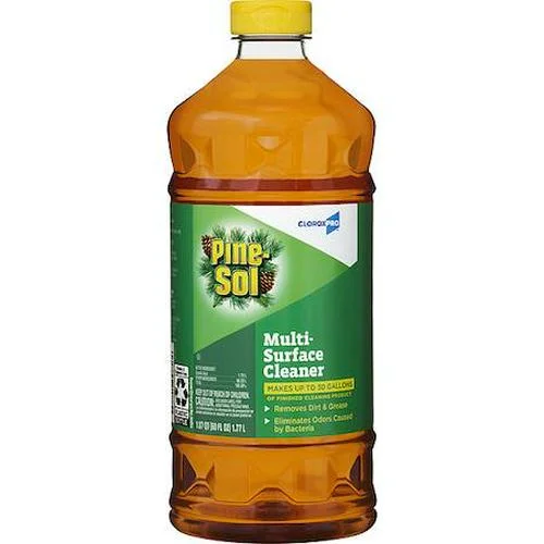 Disinfectant Cleaner, 60 oz. Bottle, Pine, 6 PK