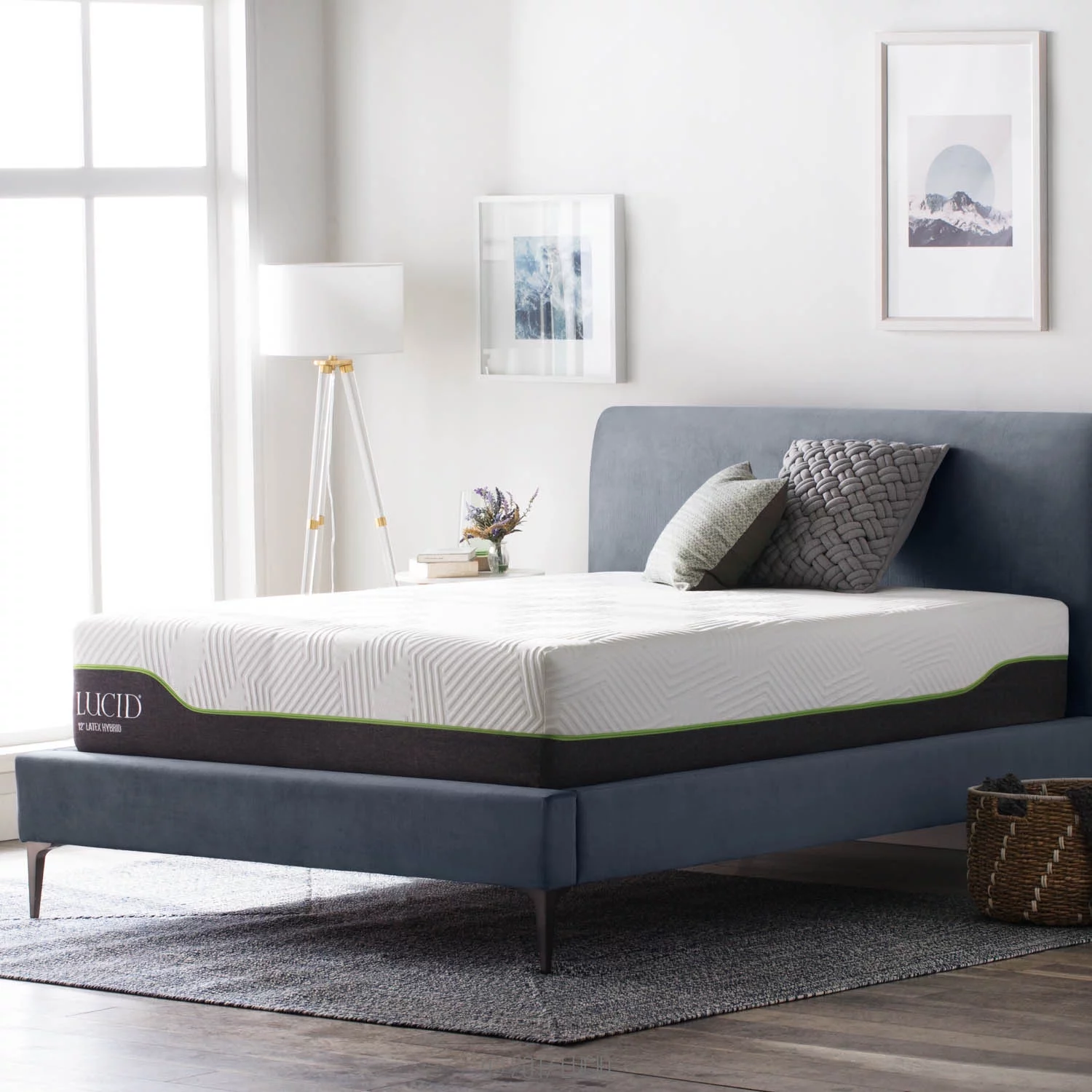 Lucid&nbsp;12 in. Latex Hybrid Mattress