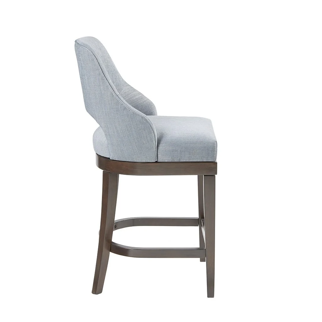 Jillian Counter Stool With Swivel Seat Blue See below