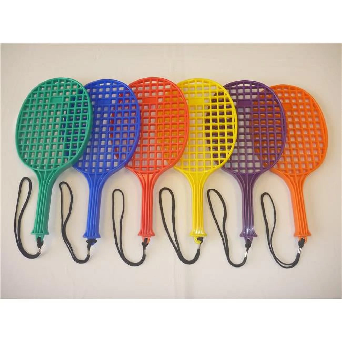 14 in. Long Pickleball Paddles with Lanyard, Set of 6
