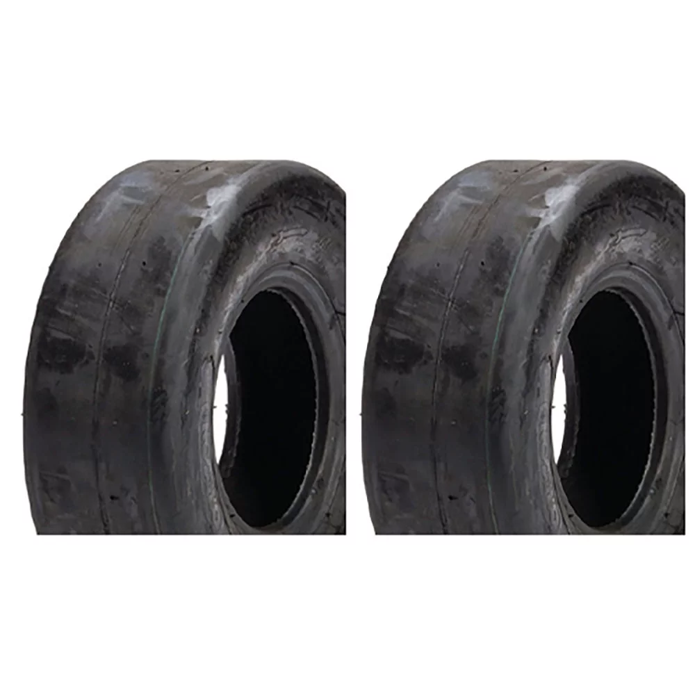 2pk Carlisle Tires 13 X 650-6 Smooth Slick Tread 4 Ply Tubeless 512186 5121861