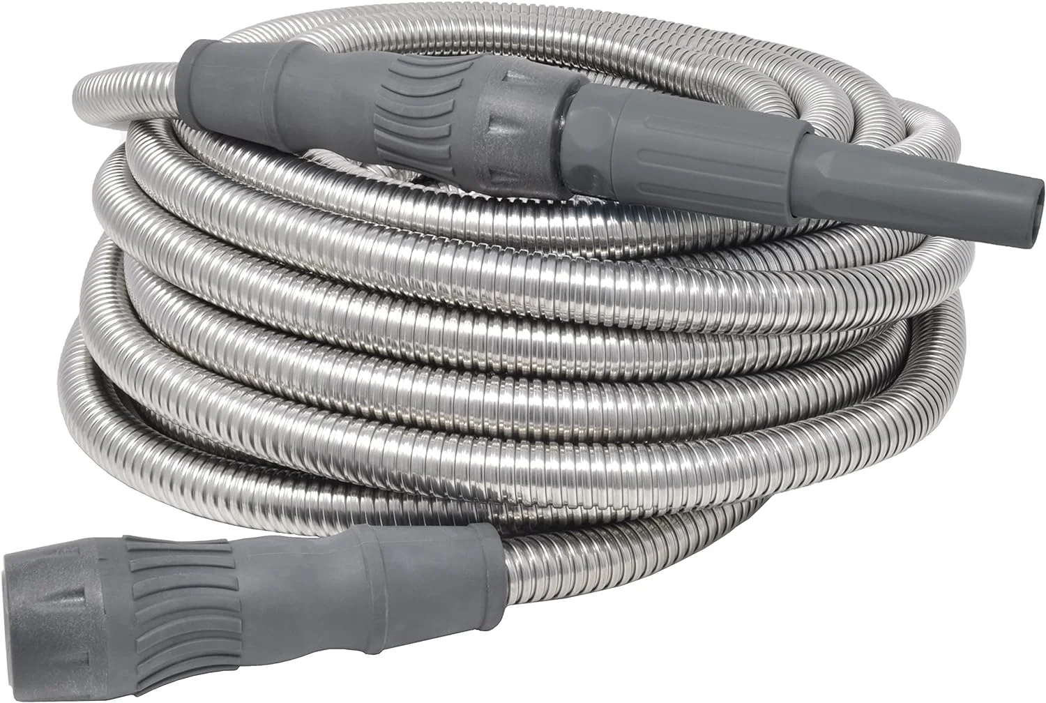 XL Metal Garden Hose 50 Ft 3/4