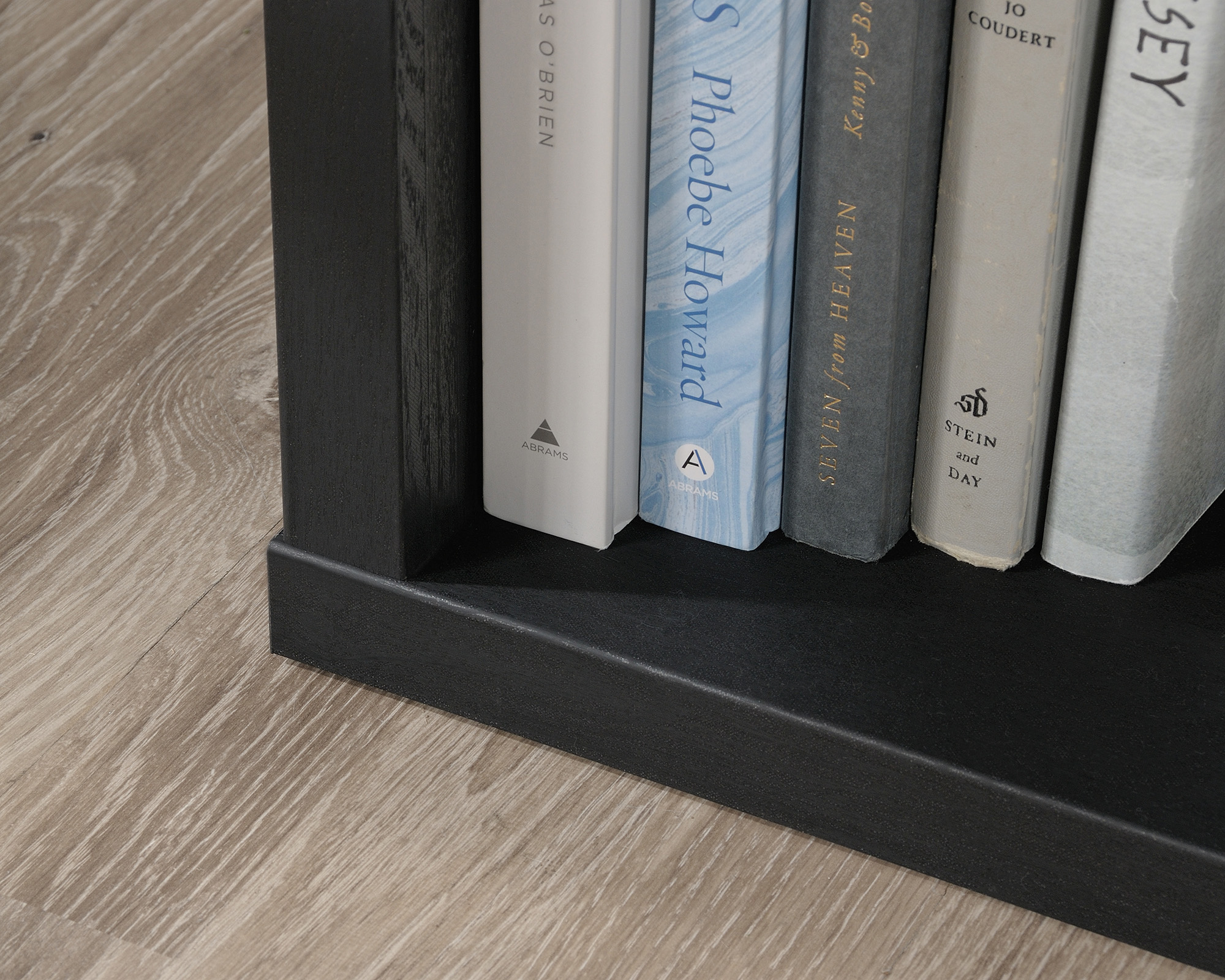 Sauder Select 5-Shelf Display Bookcase in Raven Oak Finish