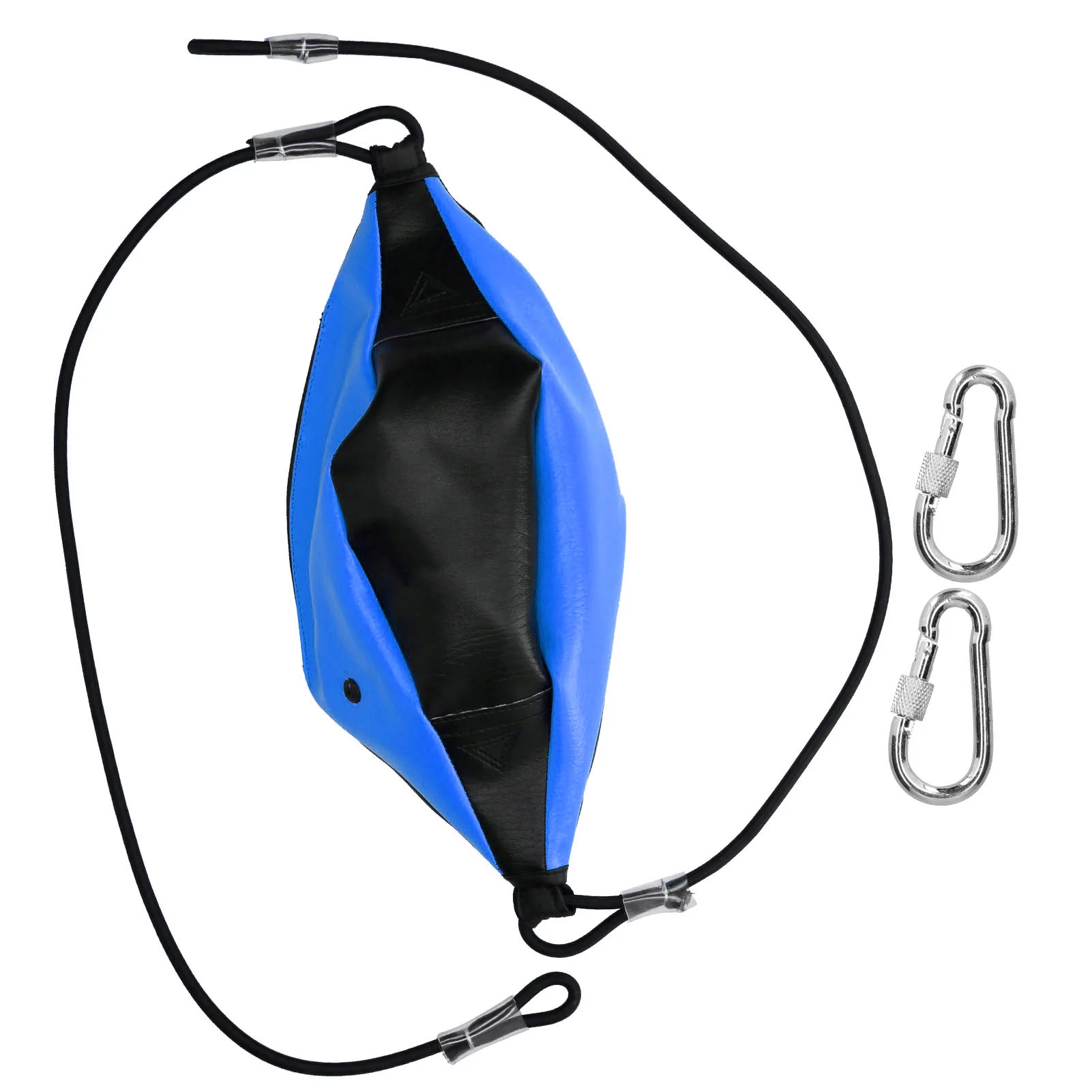 Verdant Touch Boxing Ball Bag Boxing Ball Punching Bag, Double End Speed Fitness Training Tool, Black and Blue