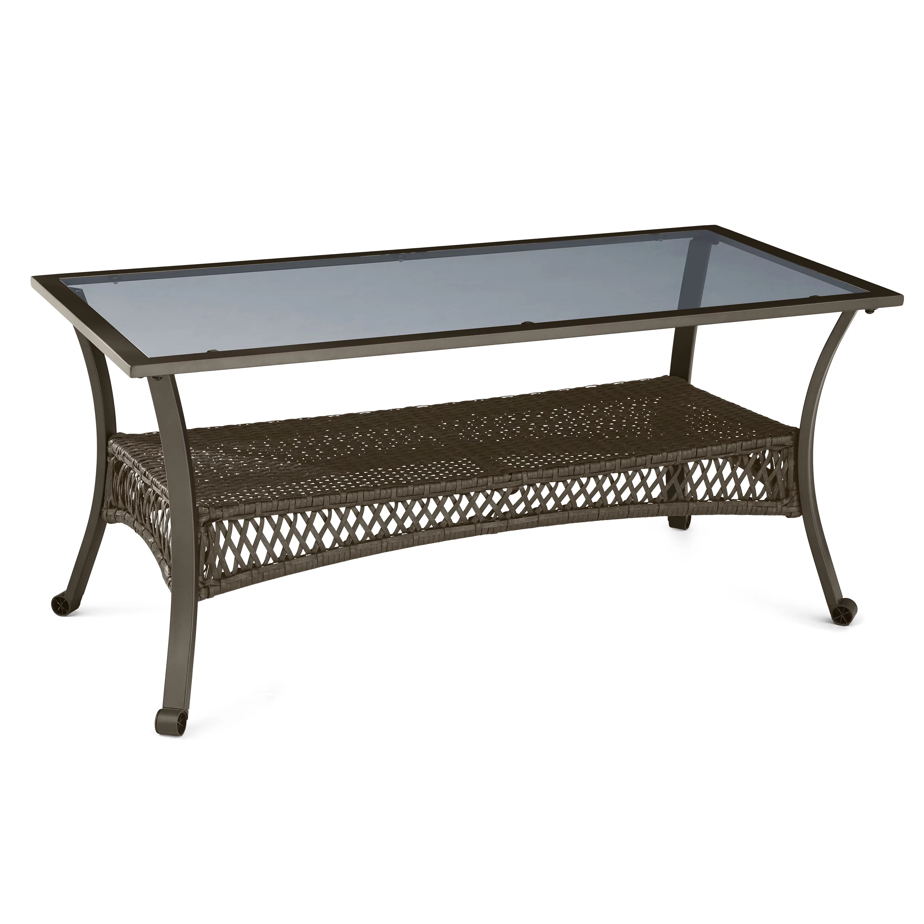 Better Homes & Gardens Providence 4-Piece Conversation Set, Gray