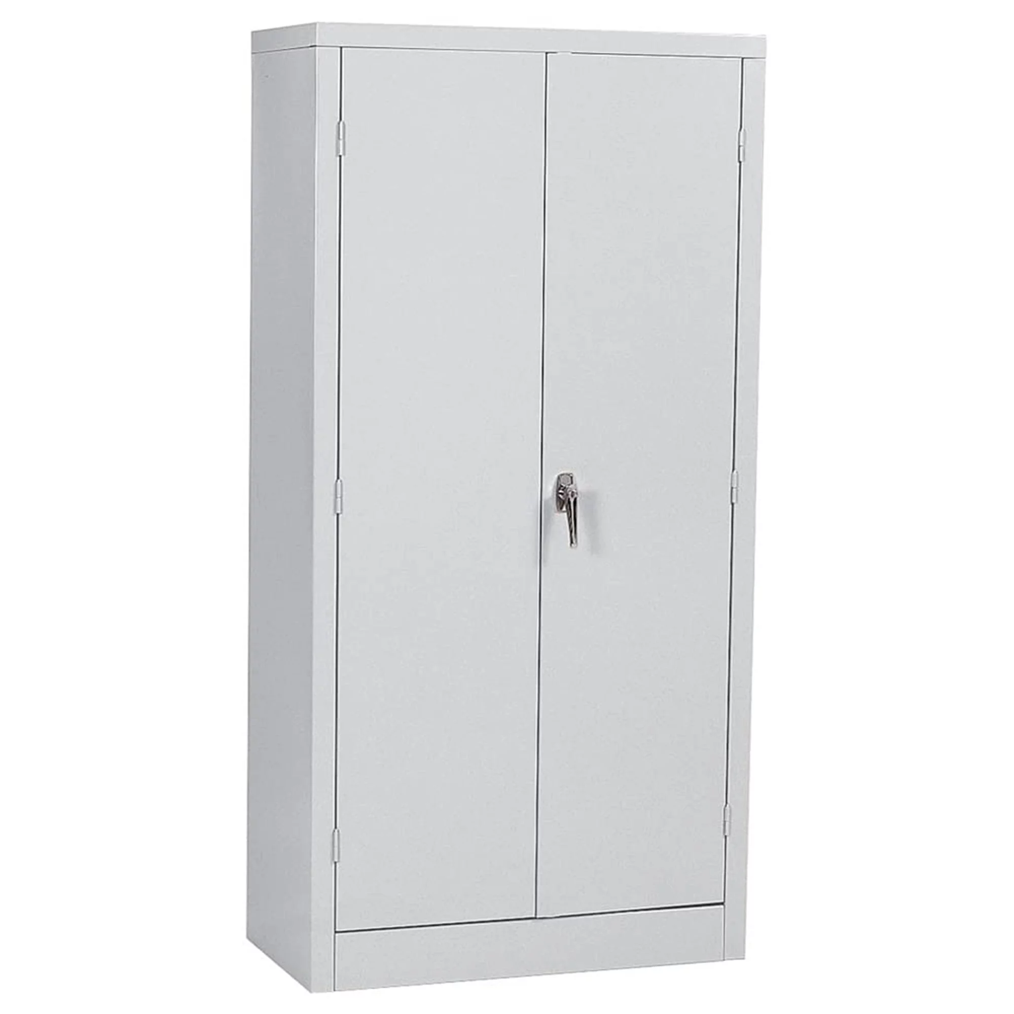 Sandusky Lee 72 Inch SnapIt Steel Storage Cabinet with 4 Shelves, Dove Gray