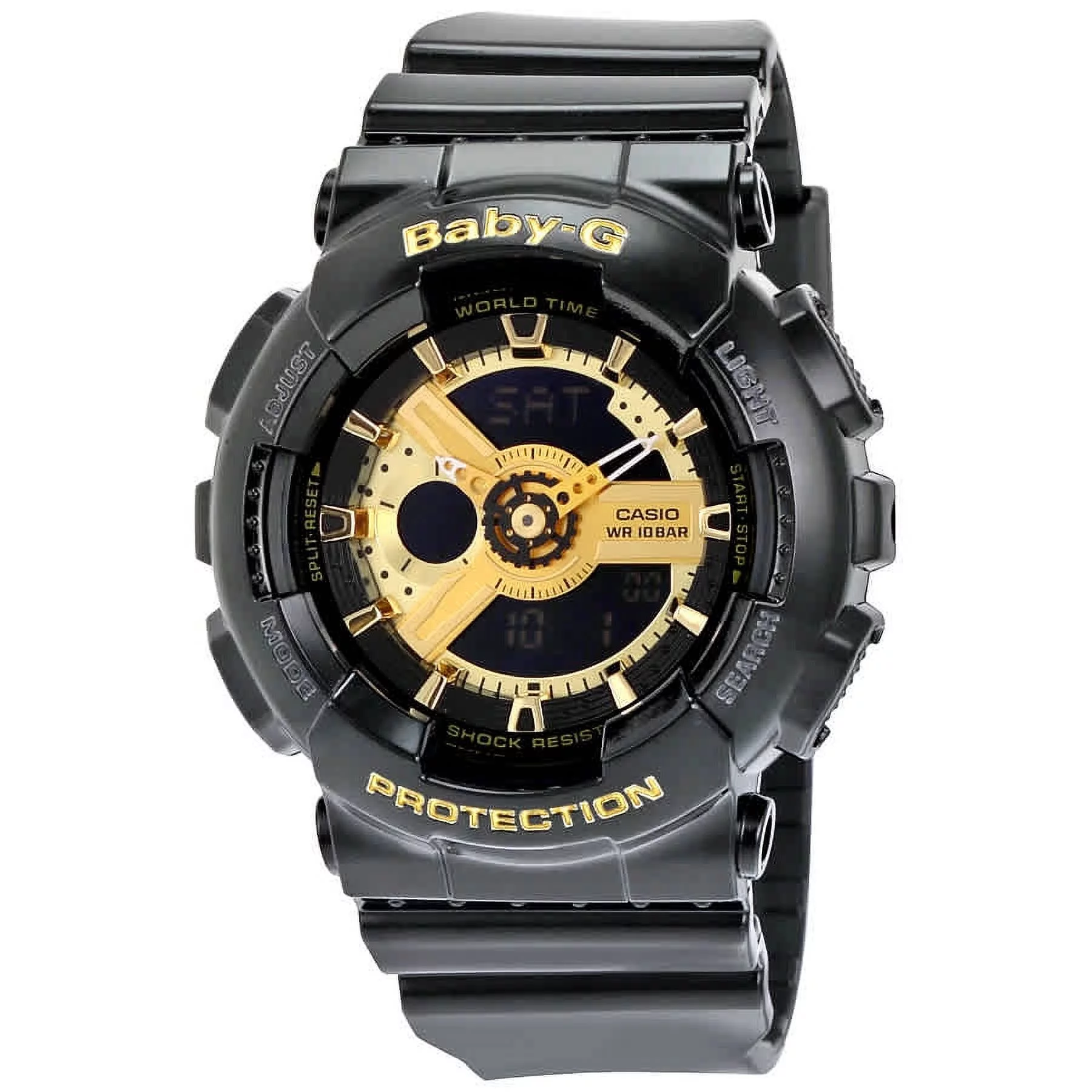 Baby G Black Resin Ladies Watch BA110-1A