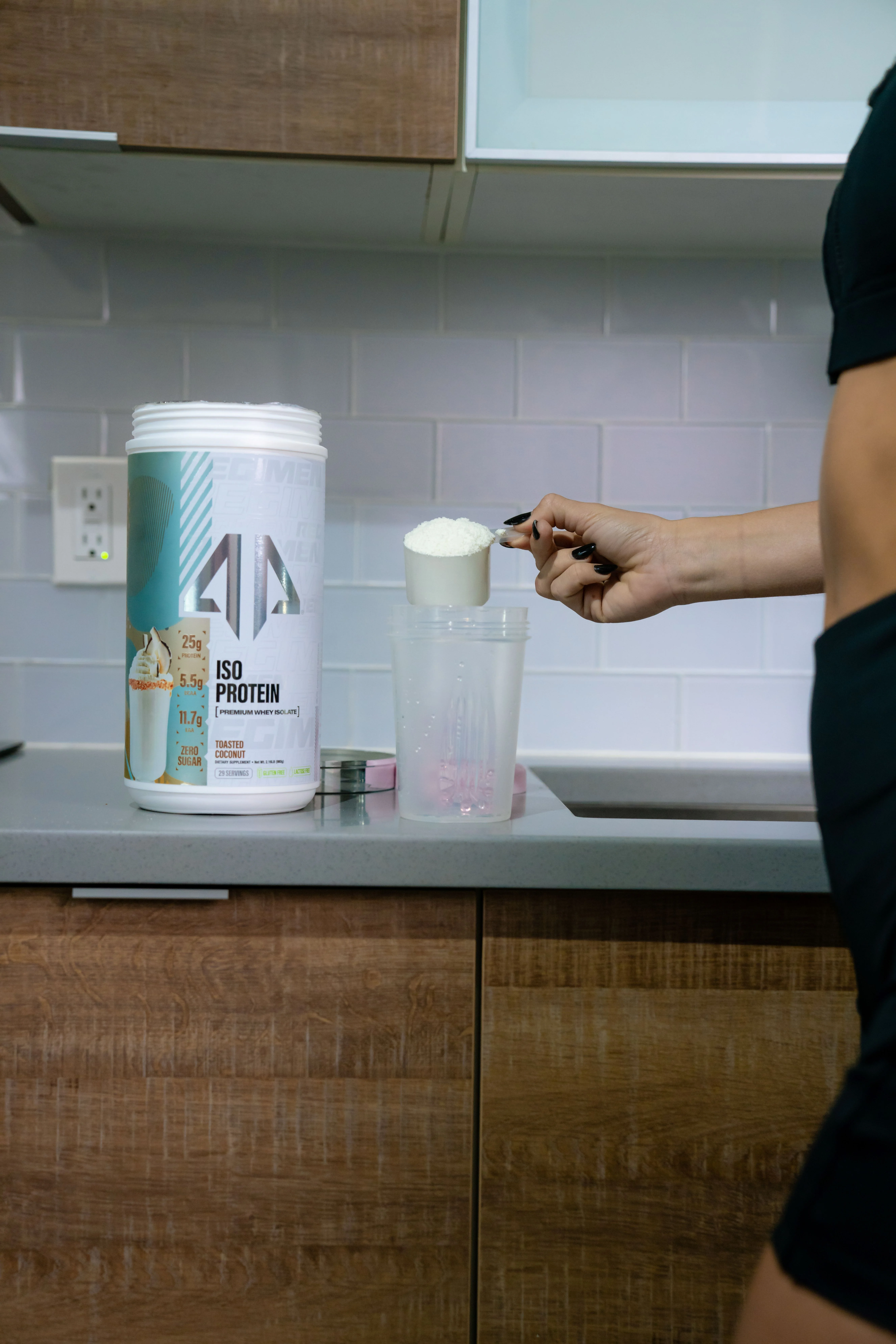 Alpha Prime Supplements Iso Protein - Toasted Coconut (2lb)