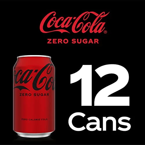 Coca-Cola Zero Sugar Soda 12oz Cans (Pack of 36)