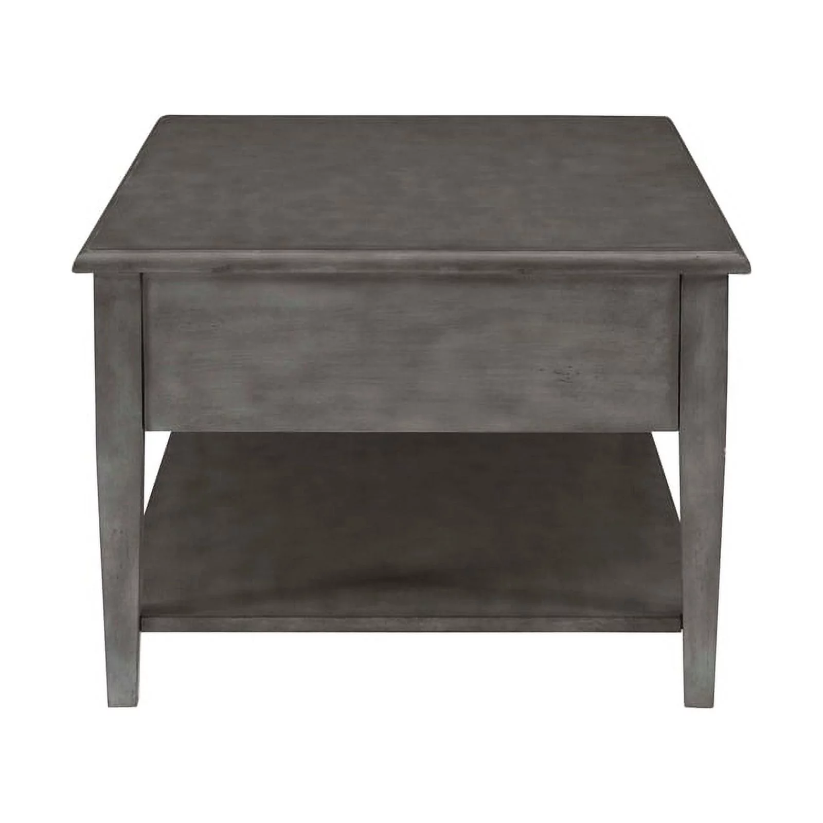 Home Square 3-Piece Set with 2 Accent Tables and Coffee Table in Gray