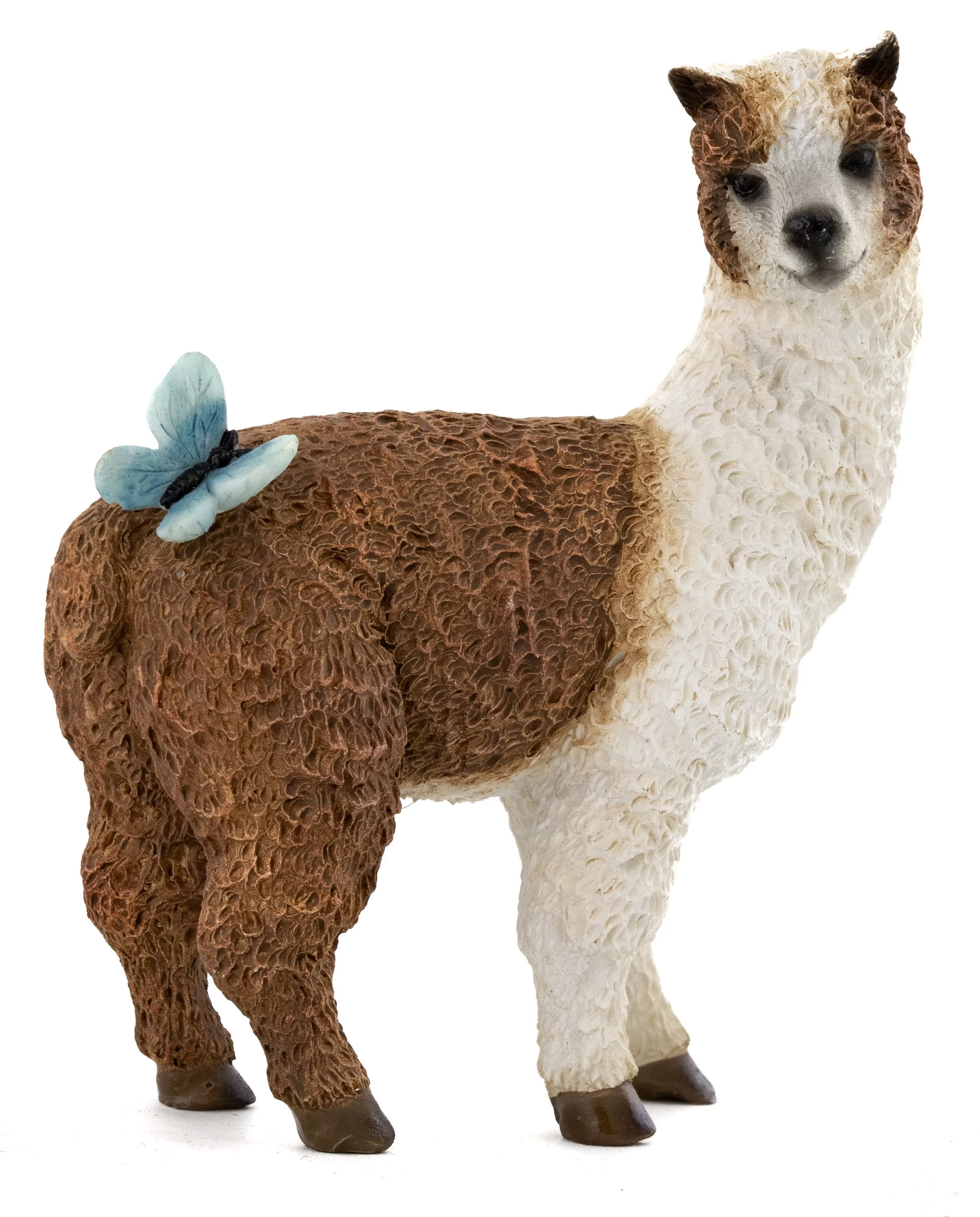 Llama with Butterfly, Fairy Garden, Mini Llama, Miniature Llama