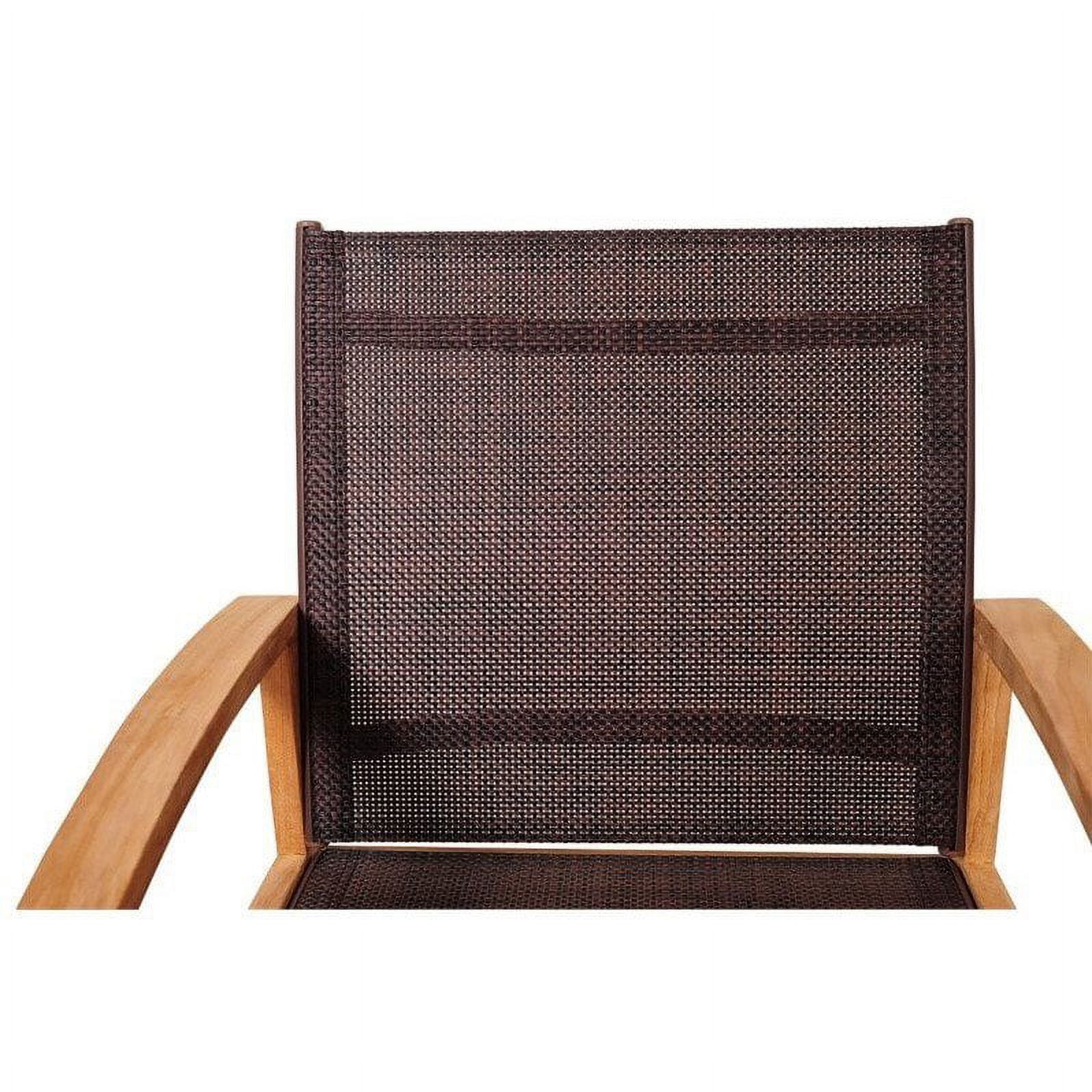 International Home Amazonia Teak 5 Piece Patio Dining Set